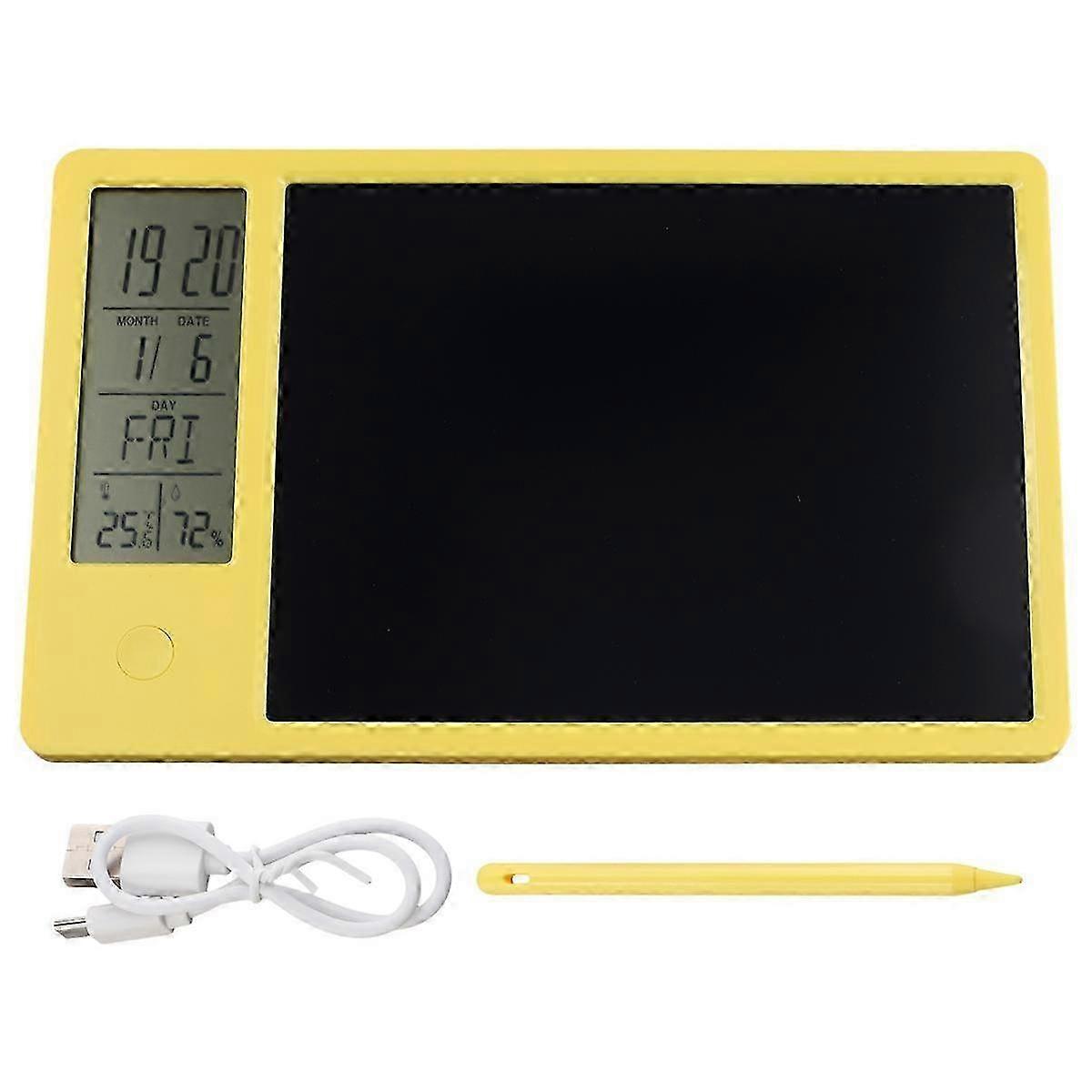 Multifunctional Electronic Desk Calendar LCD Handwriting Board with Alarm Clock Humidity Temperatur