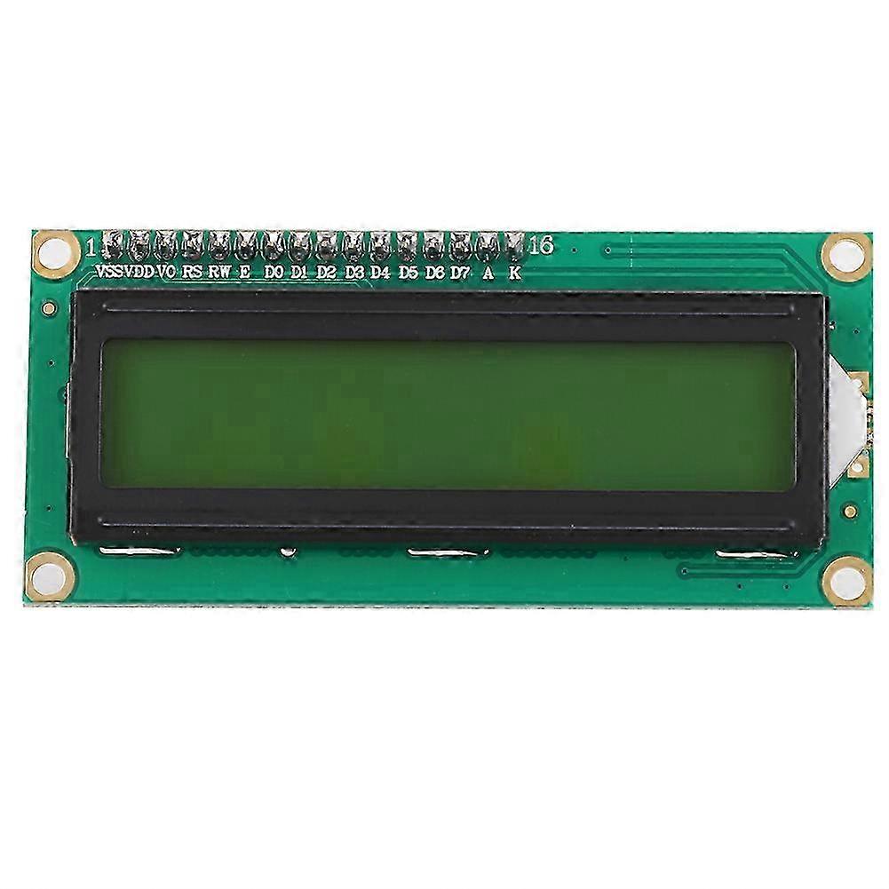 1602 Module Adapter Board Yellow-green Screen IIC I2C Interface Character LCD Display Backlight