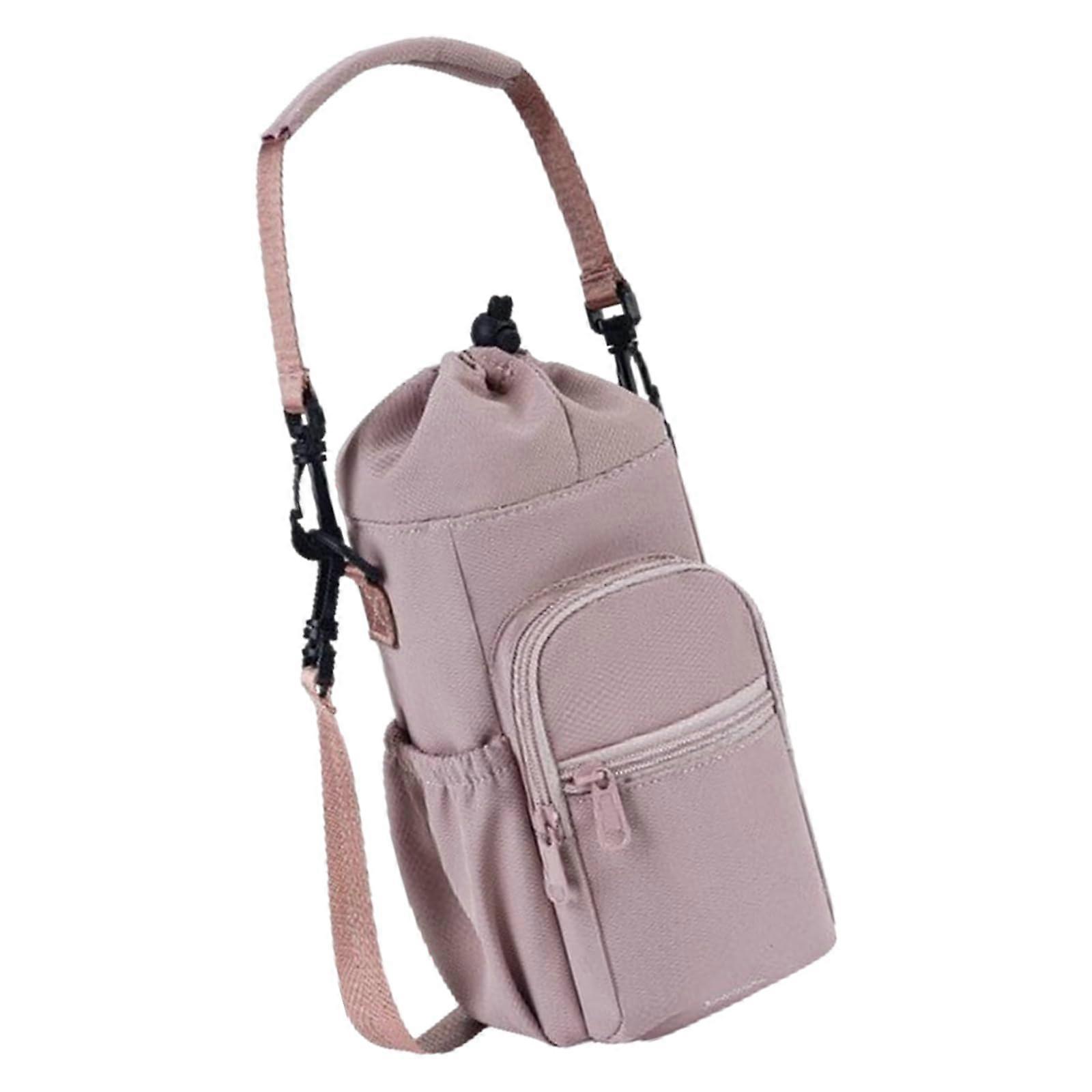 Isolated water bottle cover crossbody bag for cyclists water bottle holder heat bag with drawstring for hiking Ref: 6323