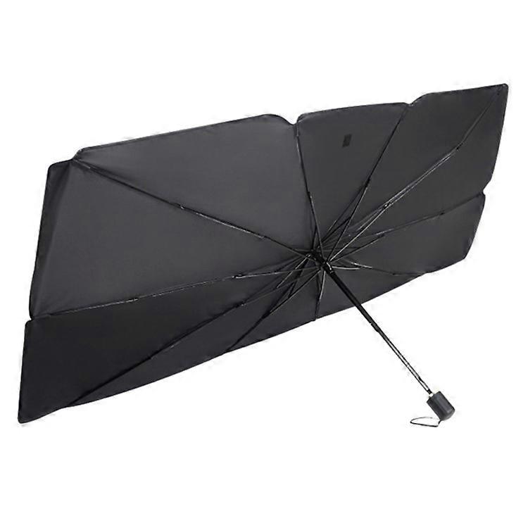 SBT-5024 Foldable 10 Skeletons Windshield Sun Shade UPF 50+ UV Rays Umbrella for Car Windshield