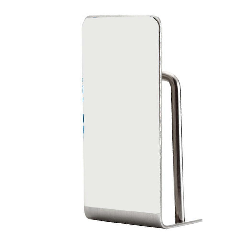 Toothbrush Hangers for Bathrooms Self Adhesive Toothbrush Storage Rack Compact Use 8.2 x 4 x 2.5cm Drainage 2Pcs