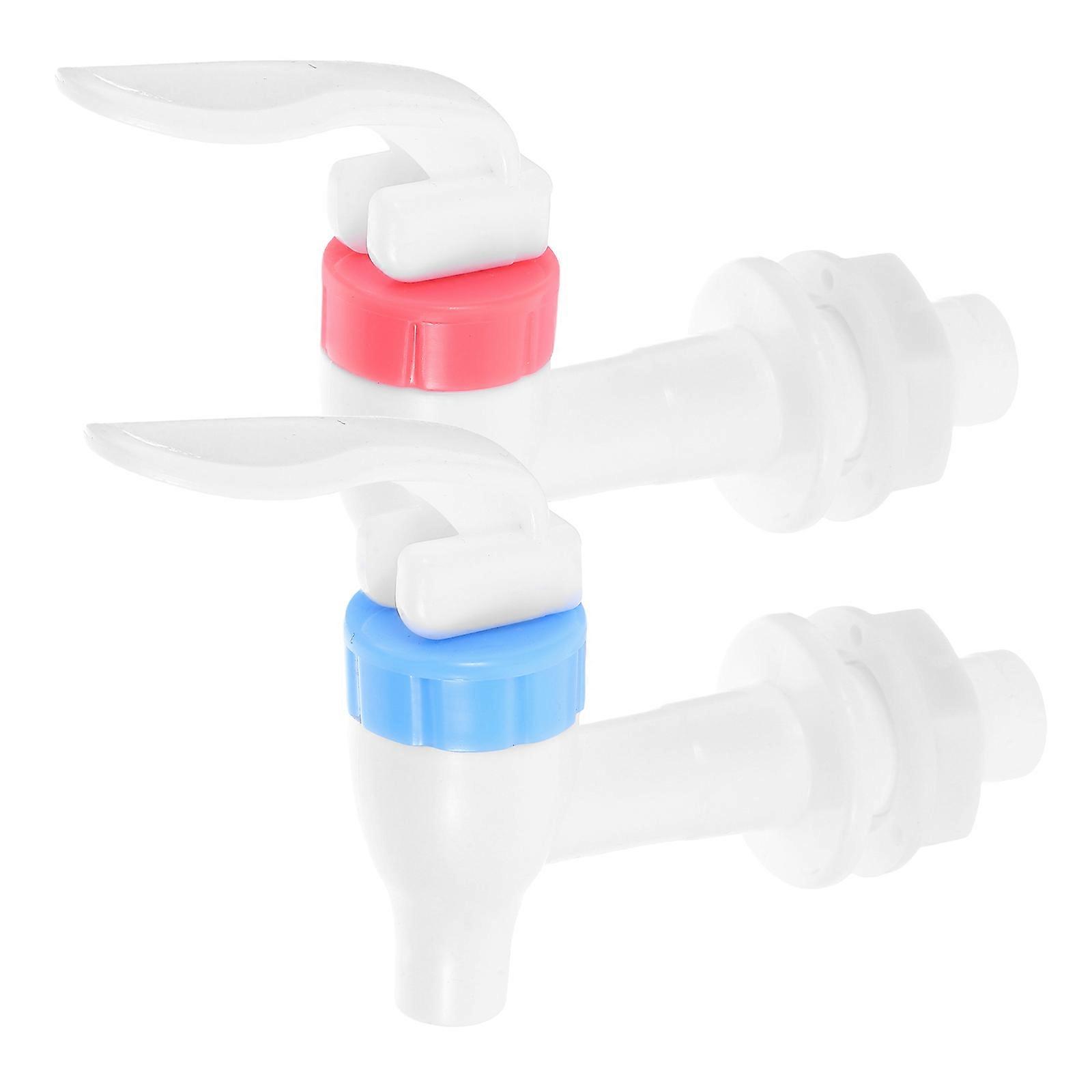 Water Dispenser Tap Square Spout for Beverage Bucket Office Water Dispensing 2Pcs