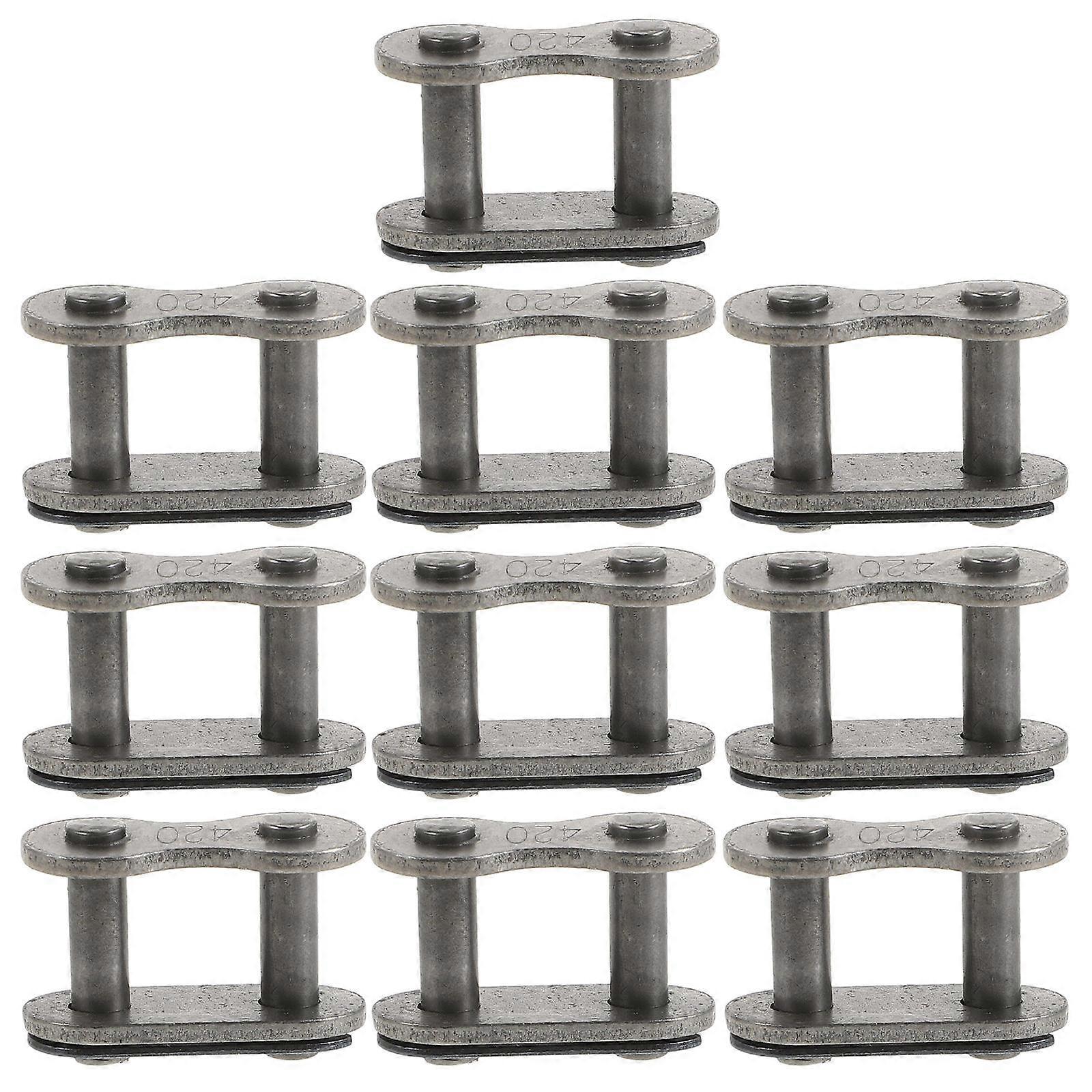 Chain Link Tools For Motorcycle Owners Mechanics Precision Engineering Durable Construction 2 20X1 50X1 00cm 10Pcs