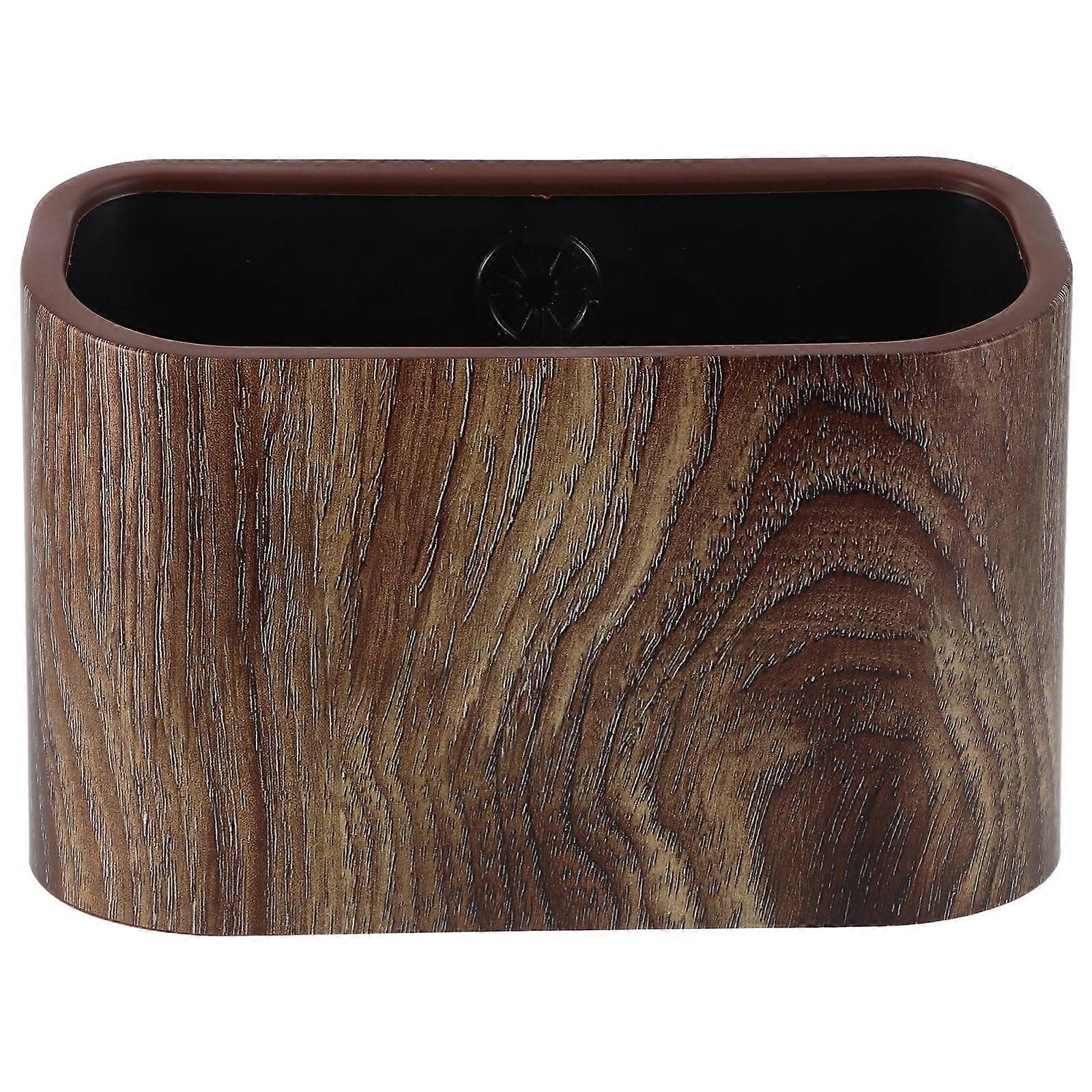 Here's a polished and professional product description for your **Small Wall Mounted Trash Can (Lidless, Mini Desktop Waste Bin)**:

 

**Compact