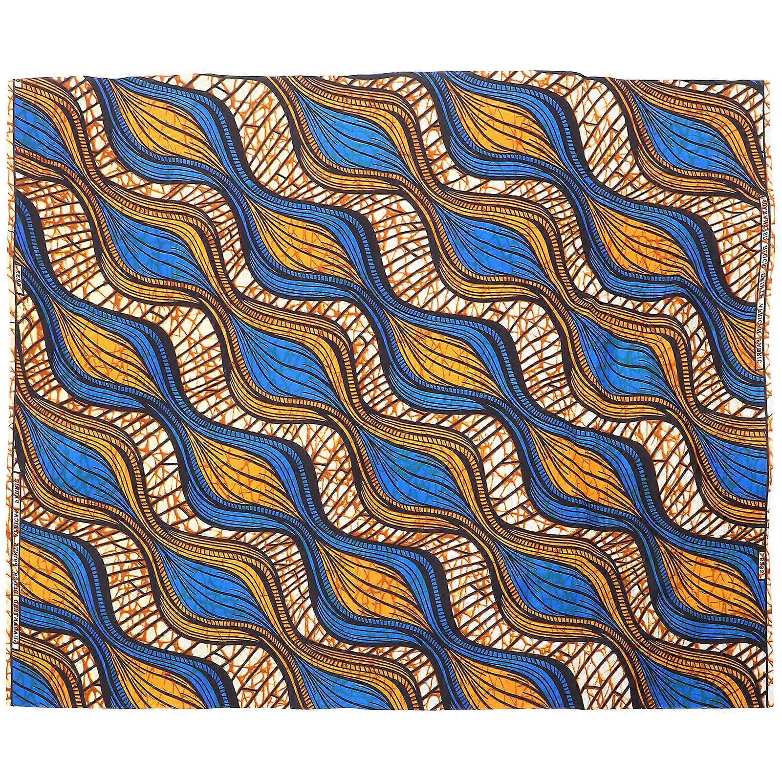 Geometric Print African Fabric   Durable Double Sided Craft Material for Sewing, Quilting & DIY Art Projects with Vibrant Cultural Patterns