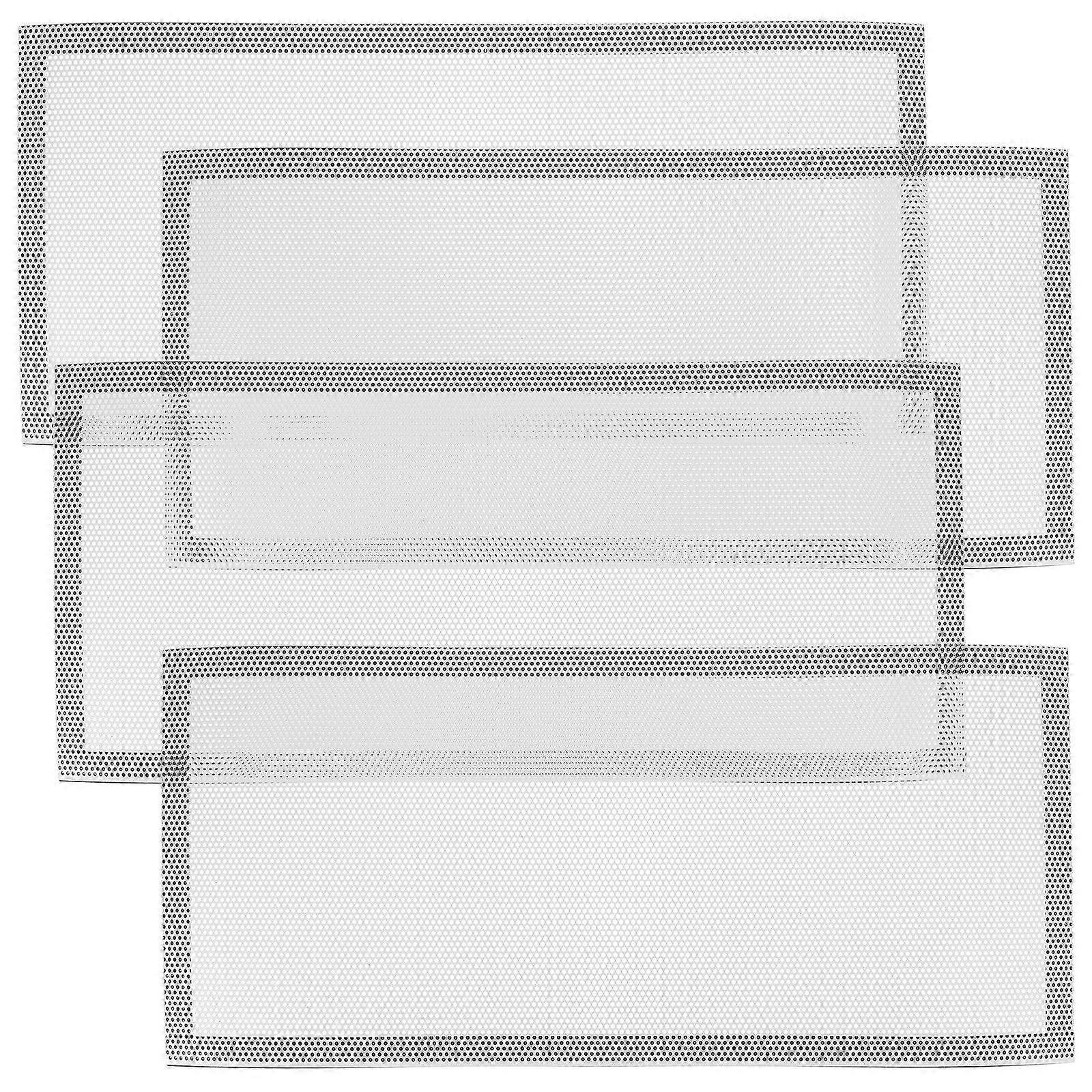 4pcs Magnetic Floor Vent Covers for Rectangular Air Vents – Mesh Design, Easy Install, Optimal Airflow