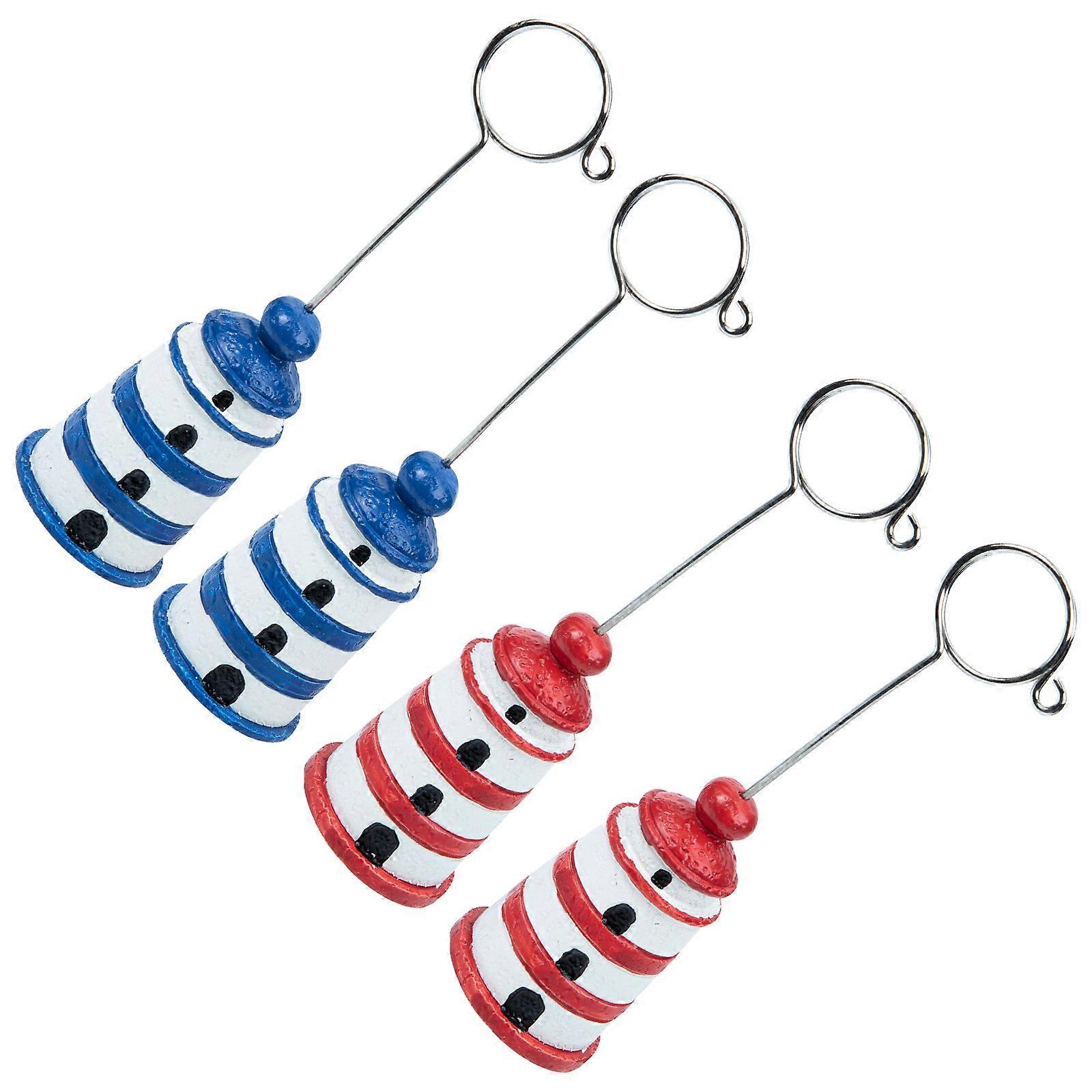 Here's a refined and engaging product description for your **4pcs Adorable Lighthouse Memo Clamps**:

 

**4pcs Adorable Lighthouse Memo Clamps –