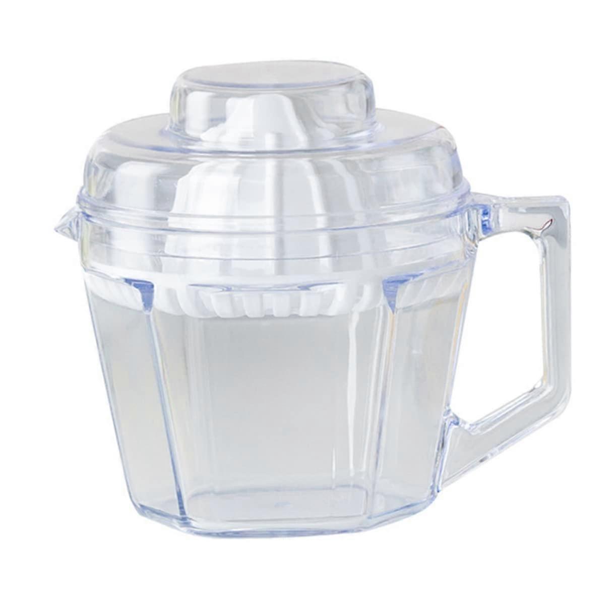 Manual Juicer Portable Citrus Fruit Press Kitchen Tool White - Handheld Juice Machine for Fresh Juice and Kitchen Appliances
