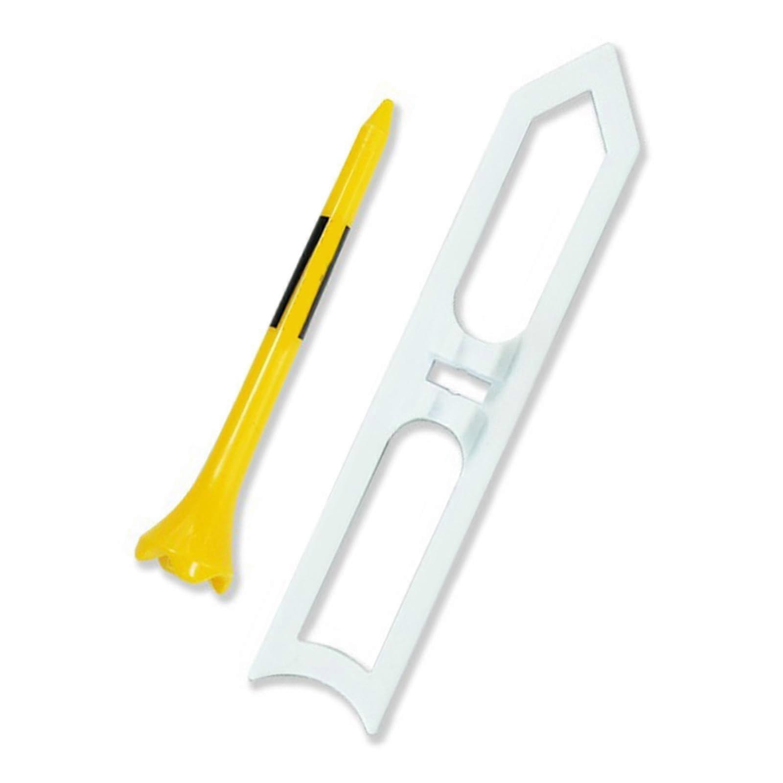Multifunctional Golf Tees - 3 Pack Height Adjustable Depth Marker Golf Tees for Improved Swing Consistency