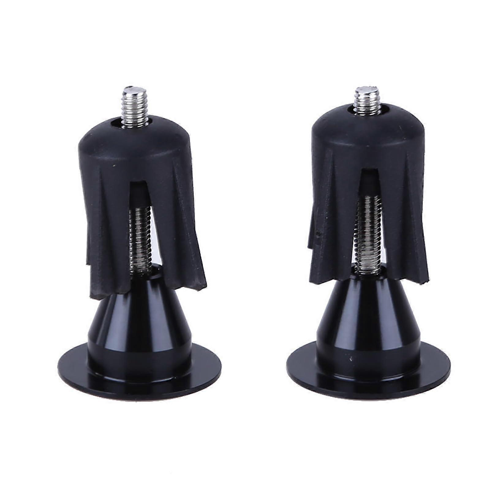 Aluminium Alloys Bicycle Handlebar End Plugs Caps for Mountain Road Bikes, 22.2mm Size, Durable and Lightweight