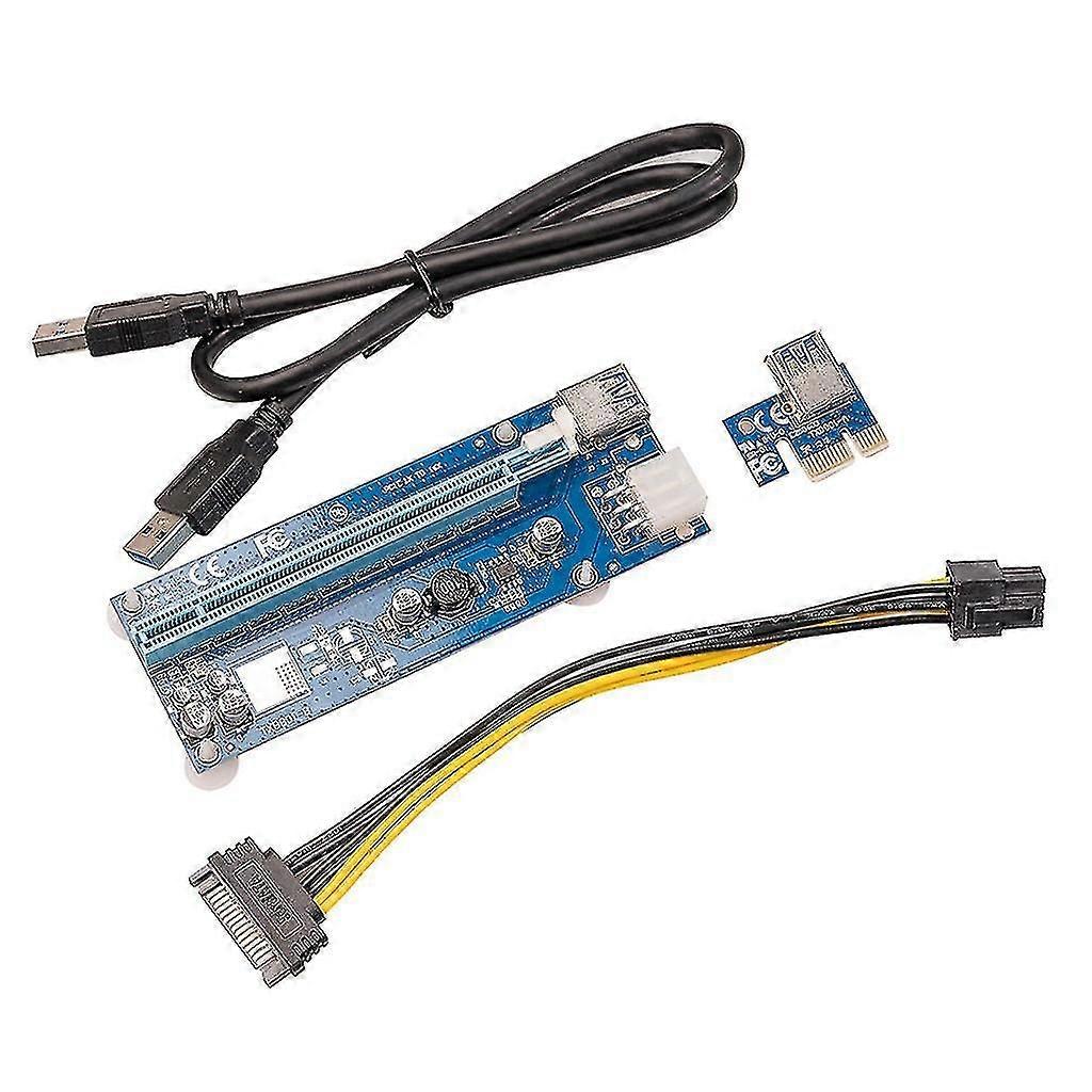 Pci-E Riser Card Pcie Pci-E For Express Adapter 1X To16X Usb30 Extender,PCI-E Riser Card, Express Adapter, 1X To 16X, USB30 Extender
