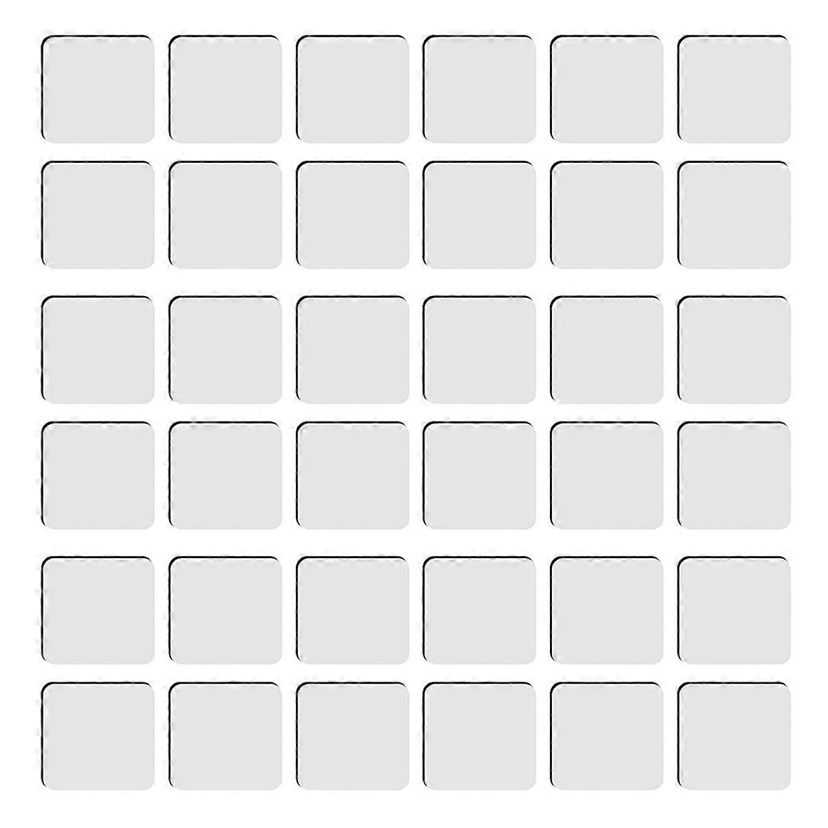 12 Pcs Sublimation Square Coaster Blanks Blank MDF Cork Coasters