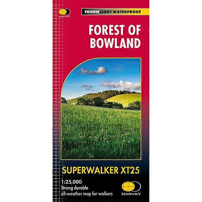Forest Of Bowland Superwalker Map