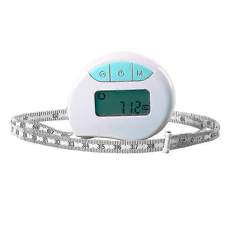 Bluetooth Digital Measuring Tape for Body, Smart Body Tape Measure with LED Display, Lock Pin, Retractable Button, Weight L