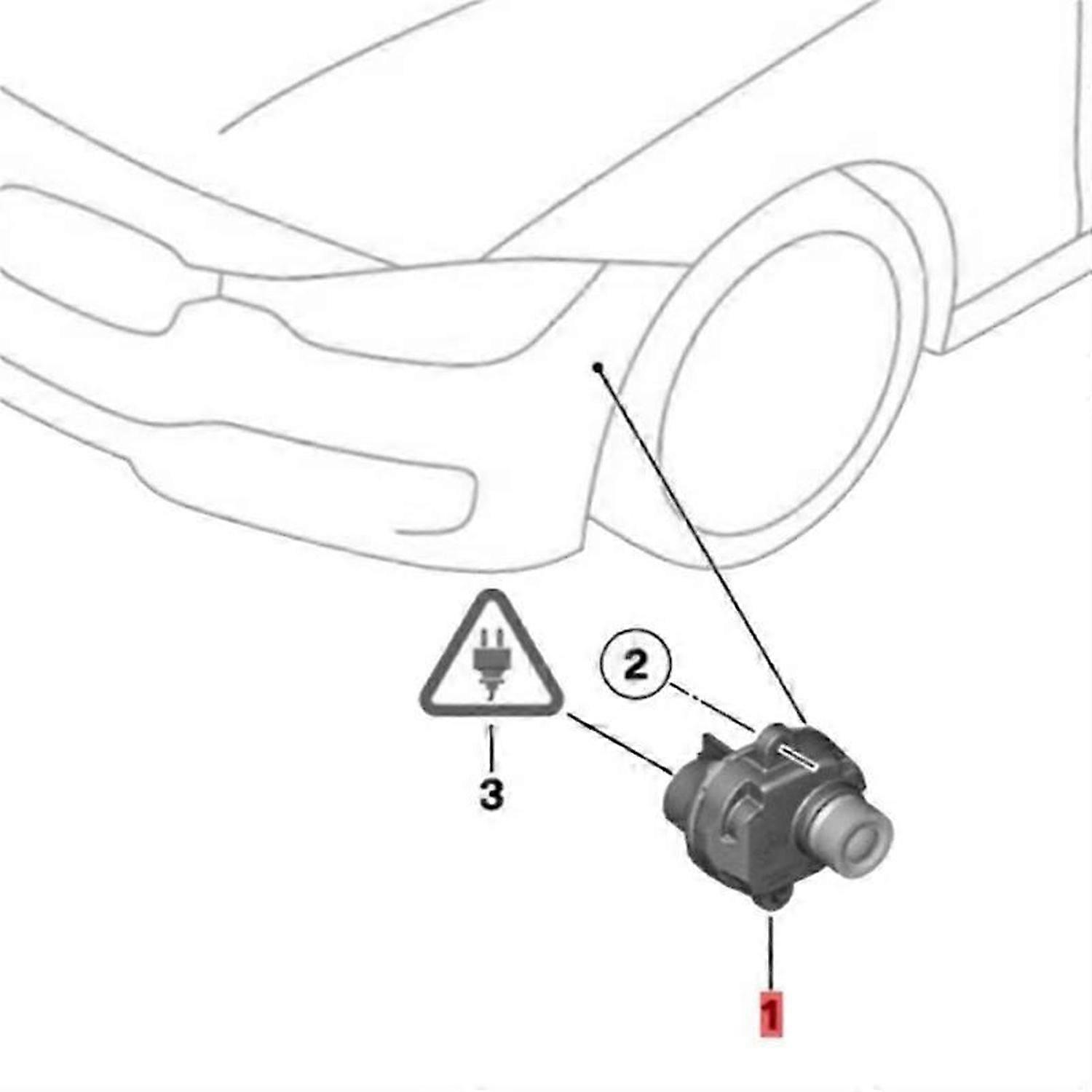 Surround Side View Backkamera för BMW X5 E70 X6 E71 F01 F02 F06 F07 F10 F11 F12 2010-2019