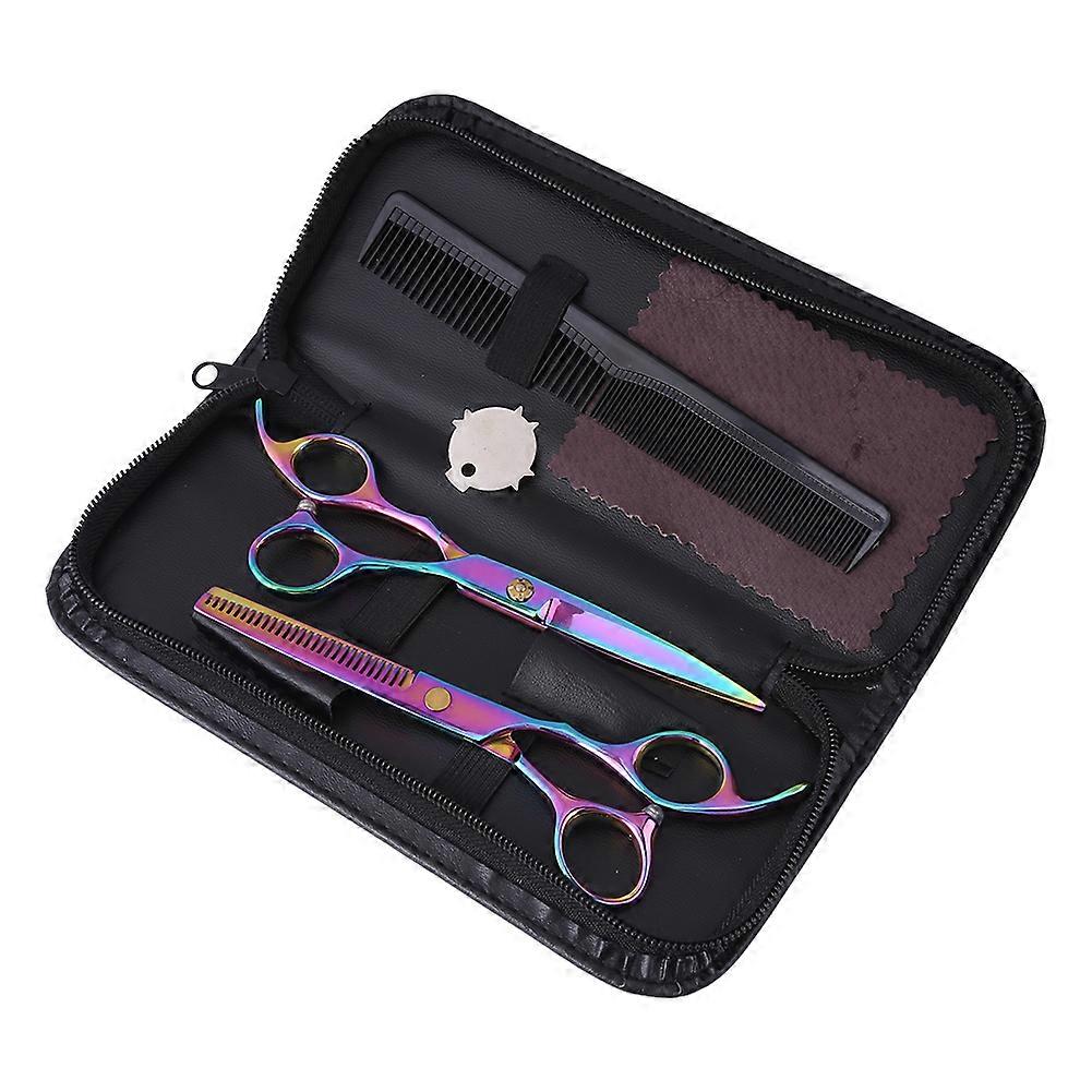 Professional Pet Dog Cat Grooming Scissors 6" Cutting Fur Shears Colorful