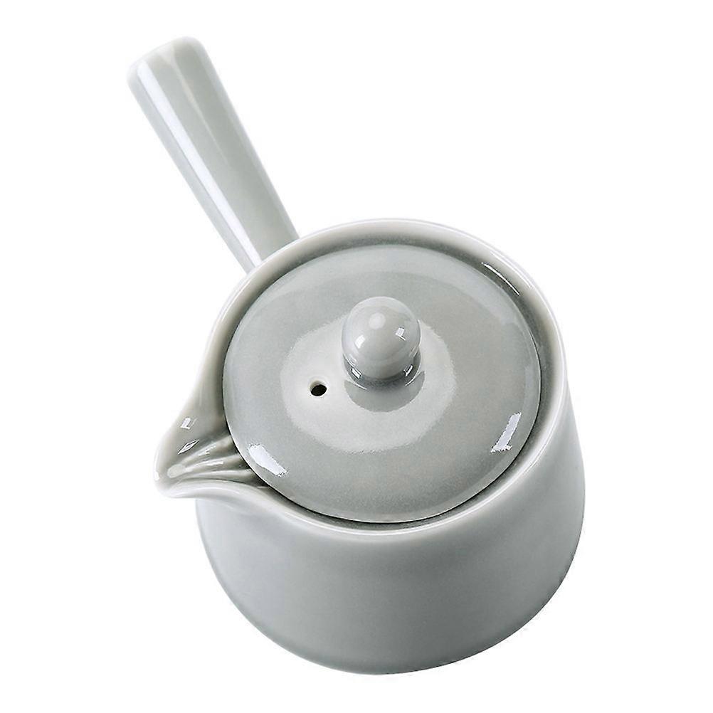 Ceramic Chinese Teapot Steeping Teapot Friends 13.8X8.8CM Water Control 1Pc