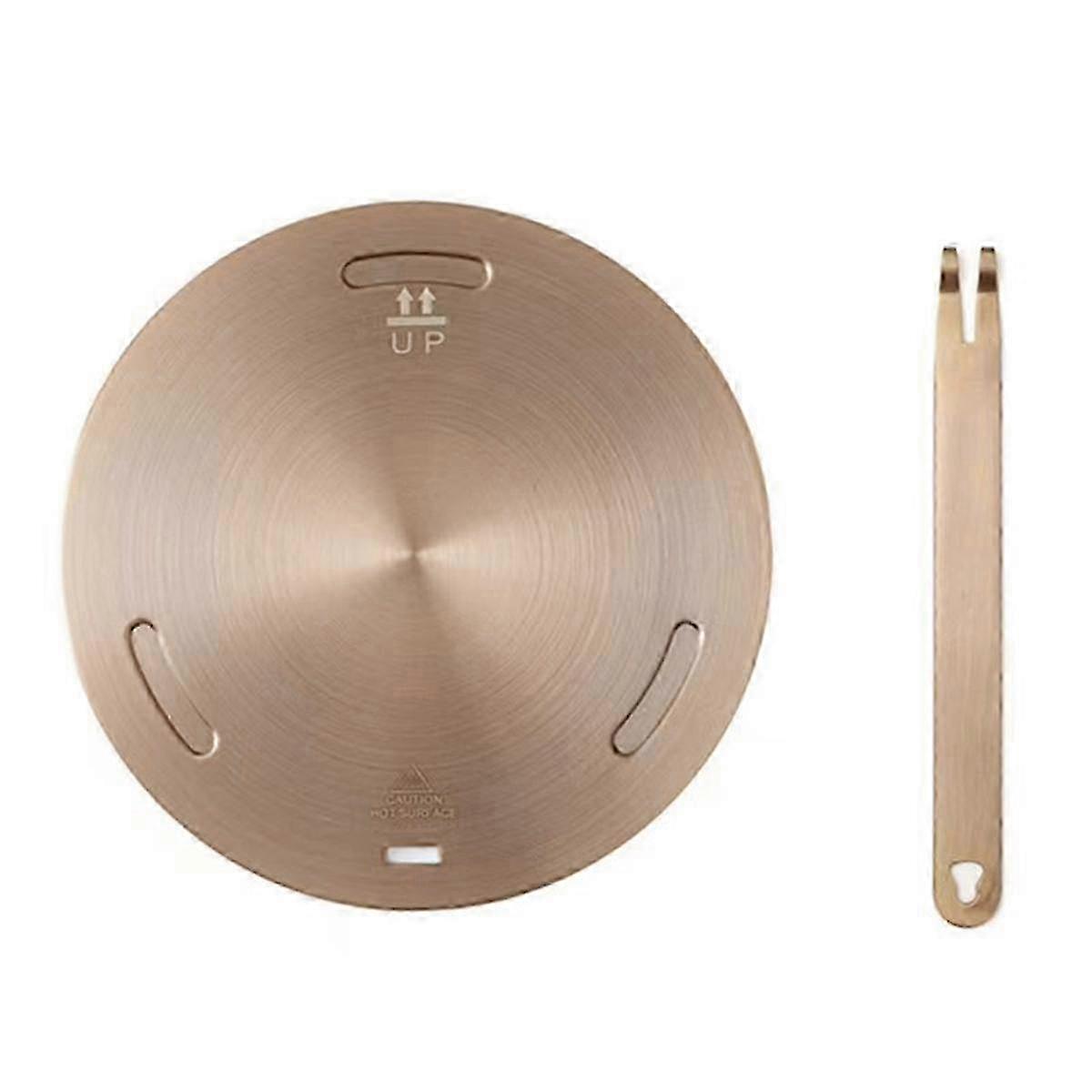 Diffusor Wärmeleitplatte, verdickter rutschfester Ofen Gas-Wärmeleitplatte 200x3,4mm