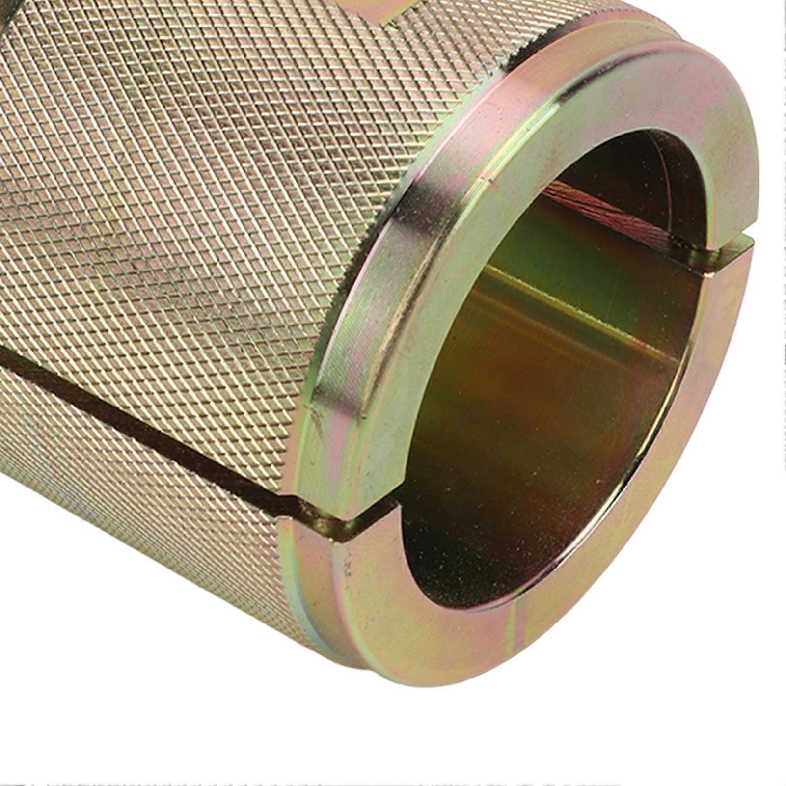 Motorcycle Fork Seal Driver Tool Split Design Carbon Steel for Traditional Inverted Front Forks 45mm/1.77in