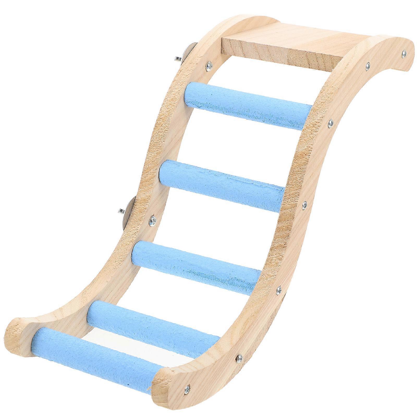 1 حزمة سلم تسلق الأليفة للببغاء والببغاء الخشب المواد مخلب طحن