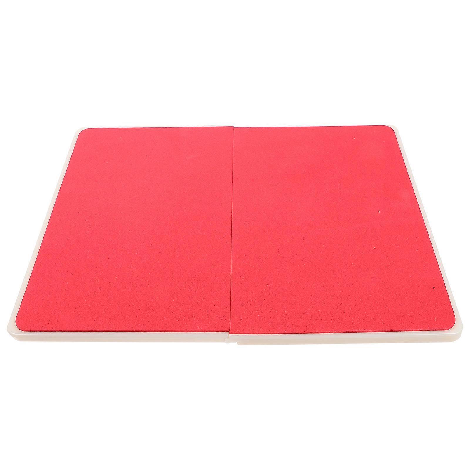 Taekwondo Supply Accessory Power Training Rectangular Breaking Board Red 12.18X8.84X0.43Inch For 1Set