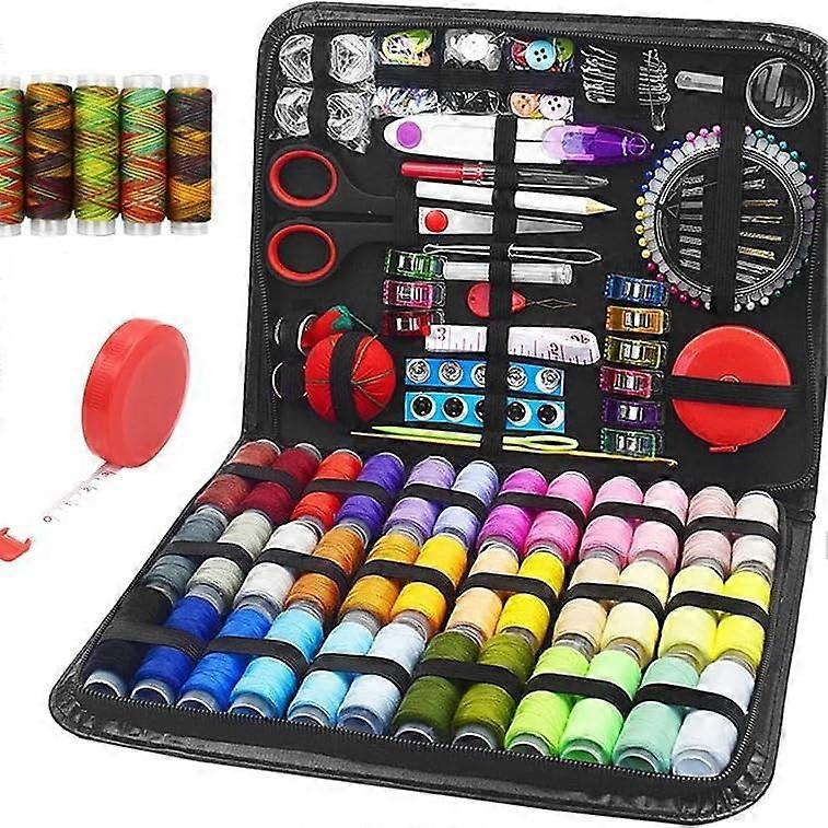 Sewing kit, 229 pcs Sewing Accessories, Friendly for Beginner and Professional