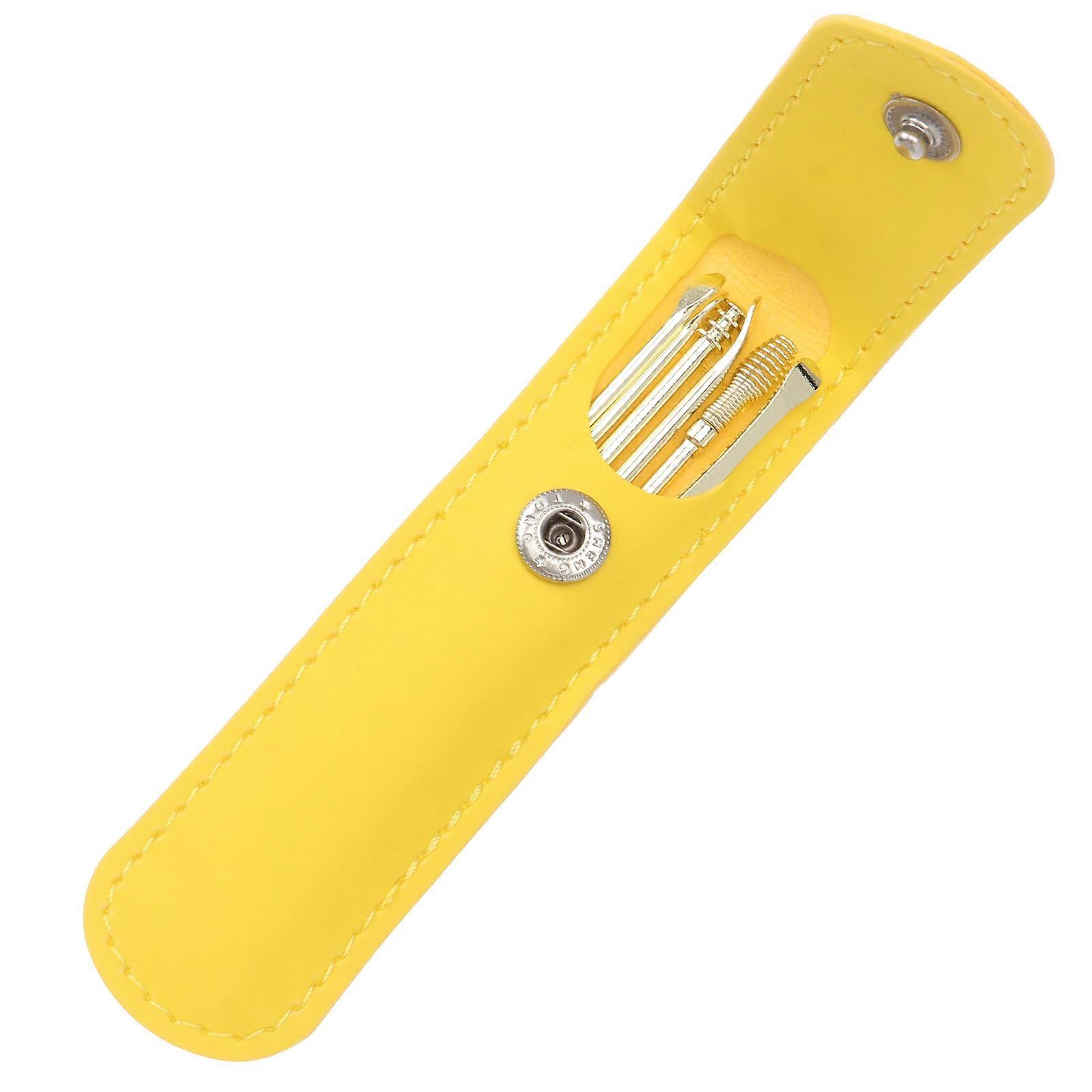Ear Cleaning Kit with Spiral Ear Pick Tool Golden 1 Set for Ear Wax Removal
