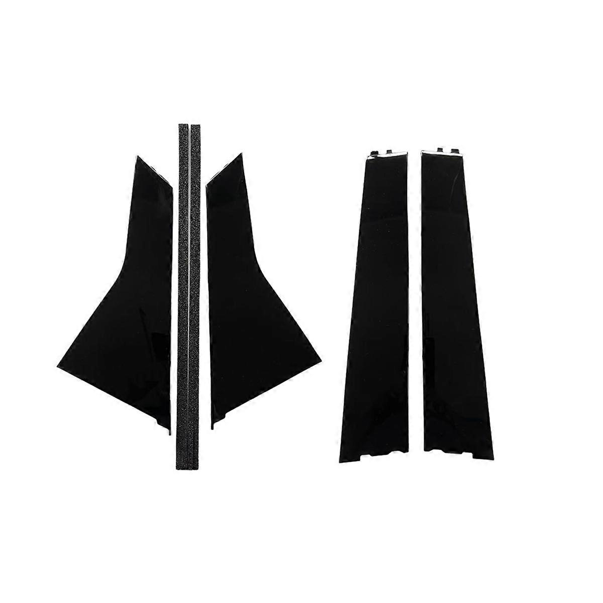 1Set Front+Rear Windshield B Pillar Post Trim Panel for Accord