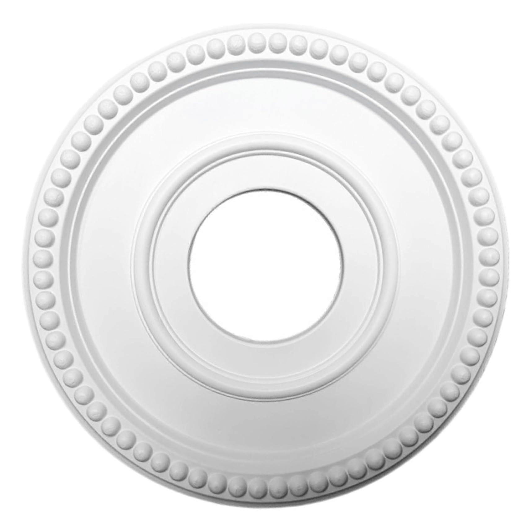 Ceiling Medallion 12-Inch Round PV Medallion For Ceiling Light Fixtures Decorative Retro Lamp Plate