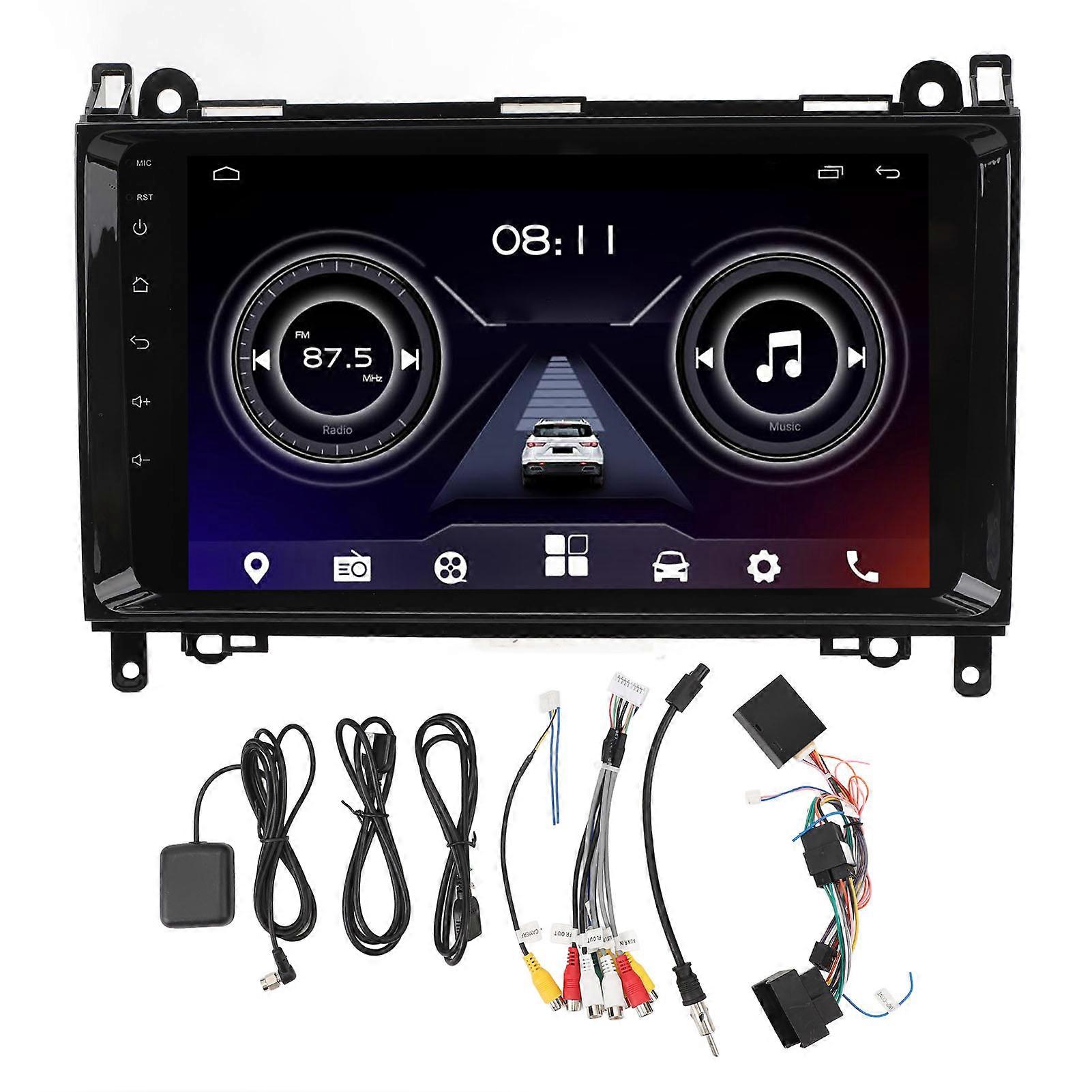 Touch Screen Car Stereo for Android 12 with GPS Navigation