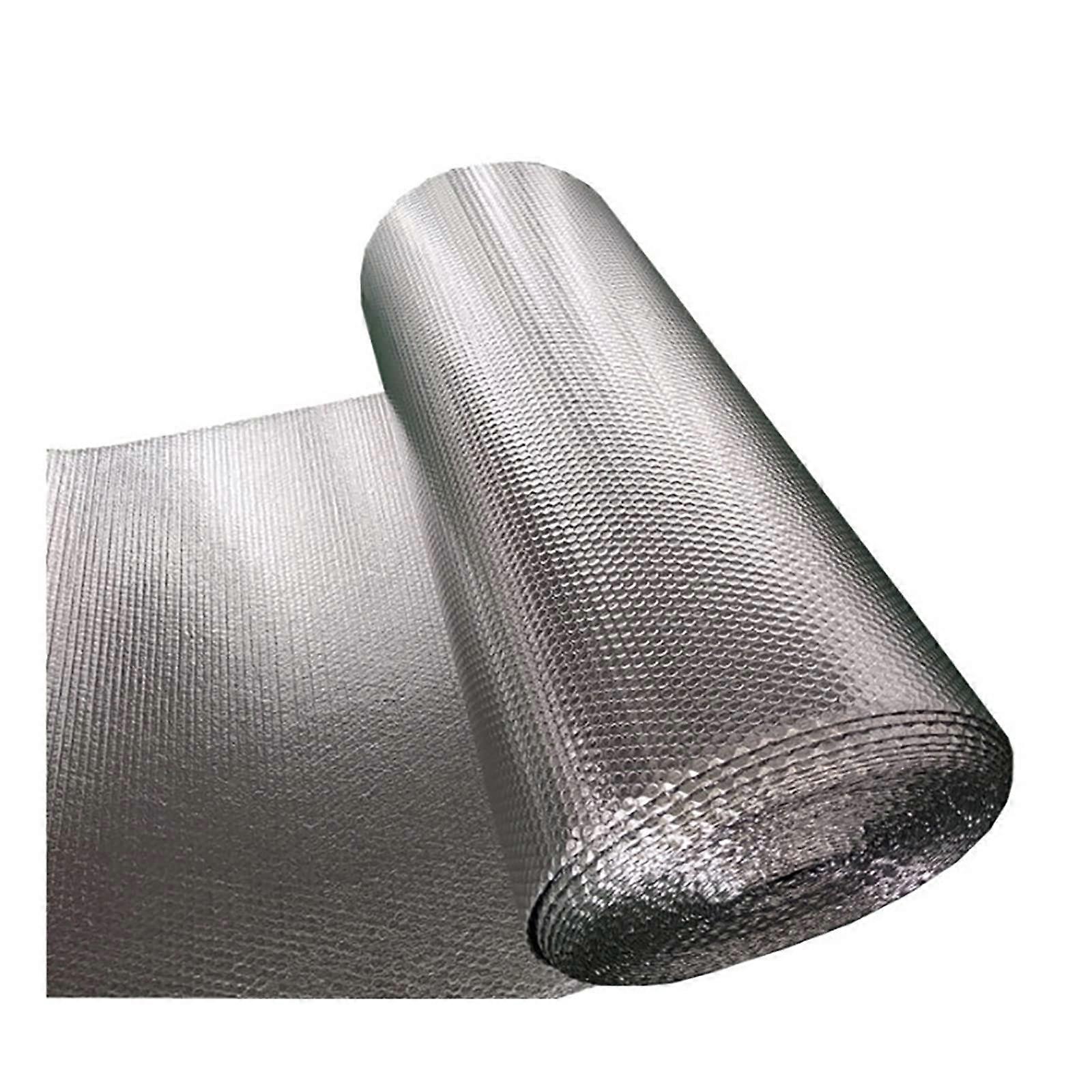 Radiator Reflector Foil With Bubble Wrap Insulation, Aluminum Foil, Energy-Saving, 1 x 10m (3.28 x 32.8 ft)