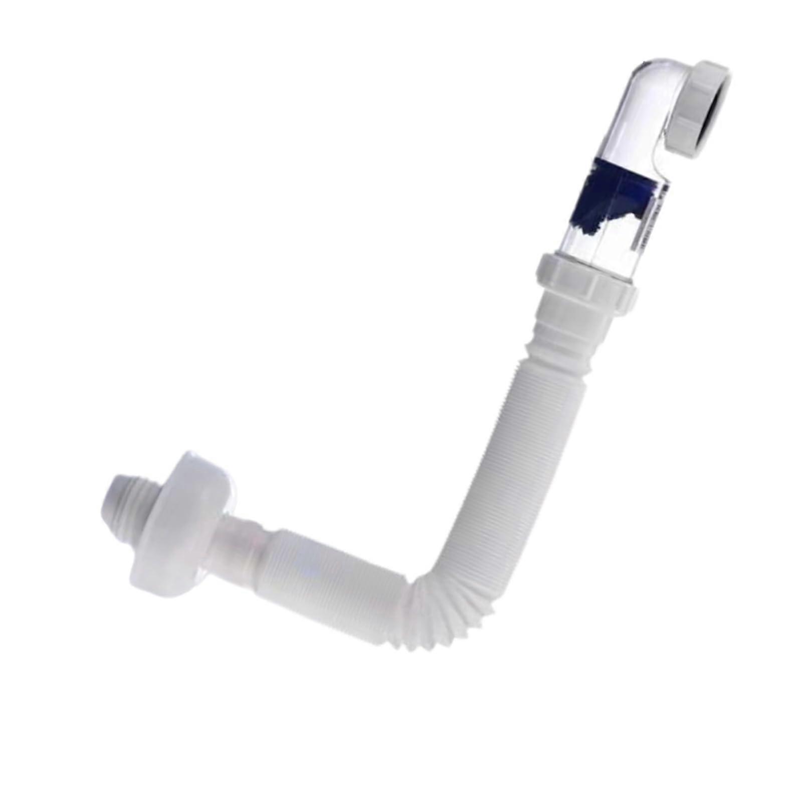 Flexible, expandable drain pipe for kitchen sink, deodorant, drain hose, pipelines, washbasin, anticlogging, drain hose