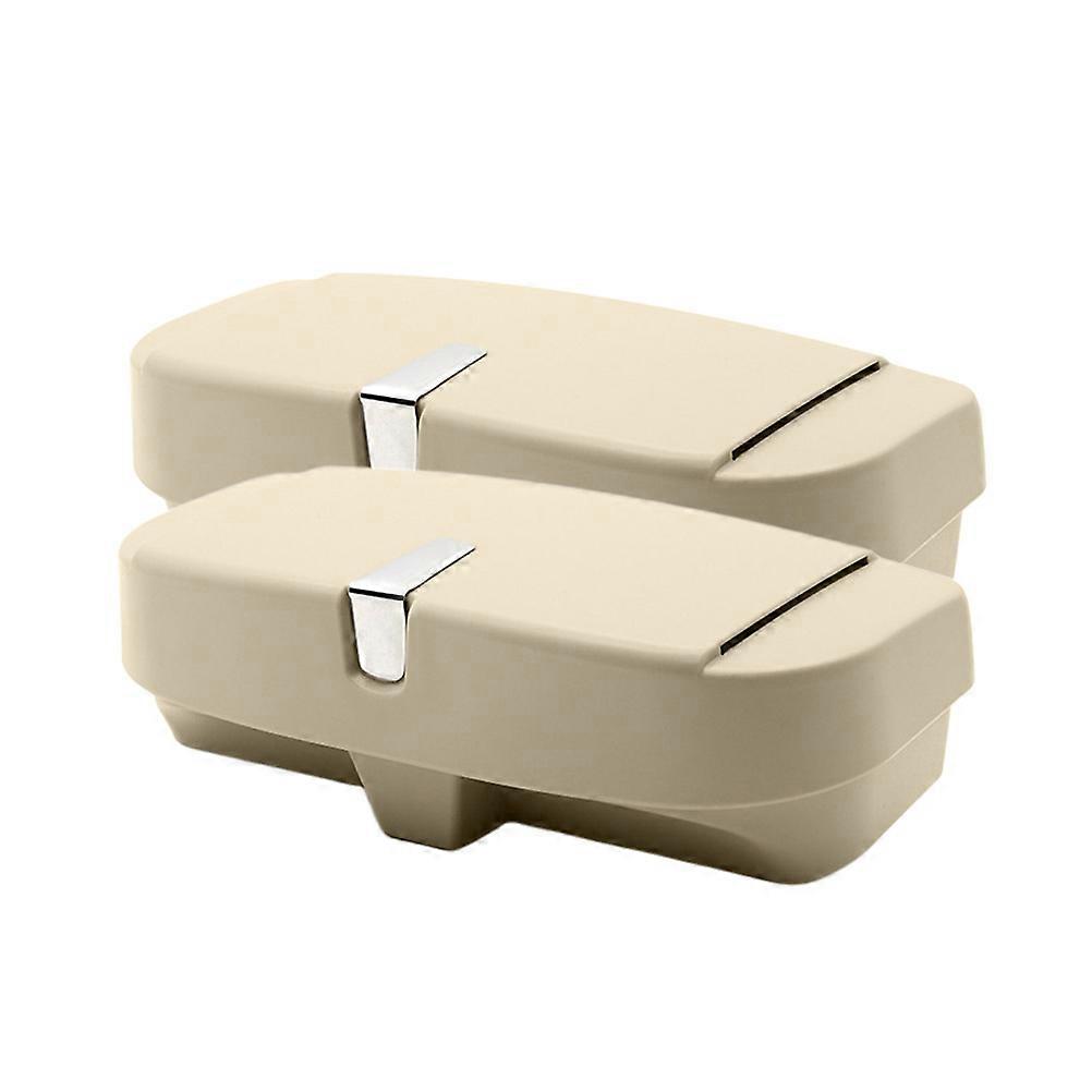 Car Sunglass Holder Case Durable Eyewear Storage Box for Vehicles with Built in Inserts for Organizing