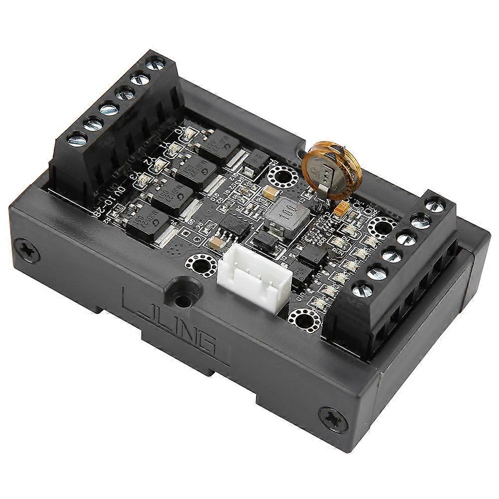 PLC Industrial Control Board FX1N-10MT Programmable Relay Delay Module with Shell