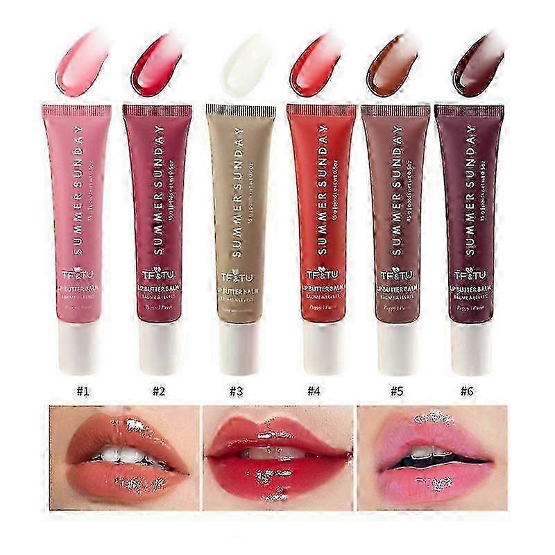 Tinted Lip Butter Balm - Γυαλιστερό Ενυδατικό Mini Lip Balm για Υψηλό Λαμπερό Φινίρισμα - Λάμψη &; Ενυδάτωση - Μαλακτικό &; Καταπραϋντικό Πεπτιδικό Lip Care