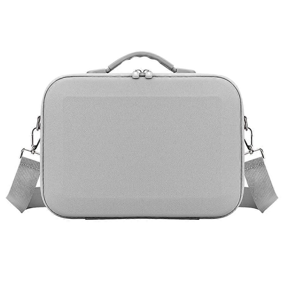 Portable Leather Protective Handbag for DJI Neo and Drone Accessories – Gray Carry Bag with Handheld/Single Shoulder/Crossbody Strap