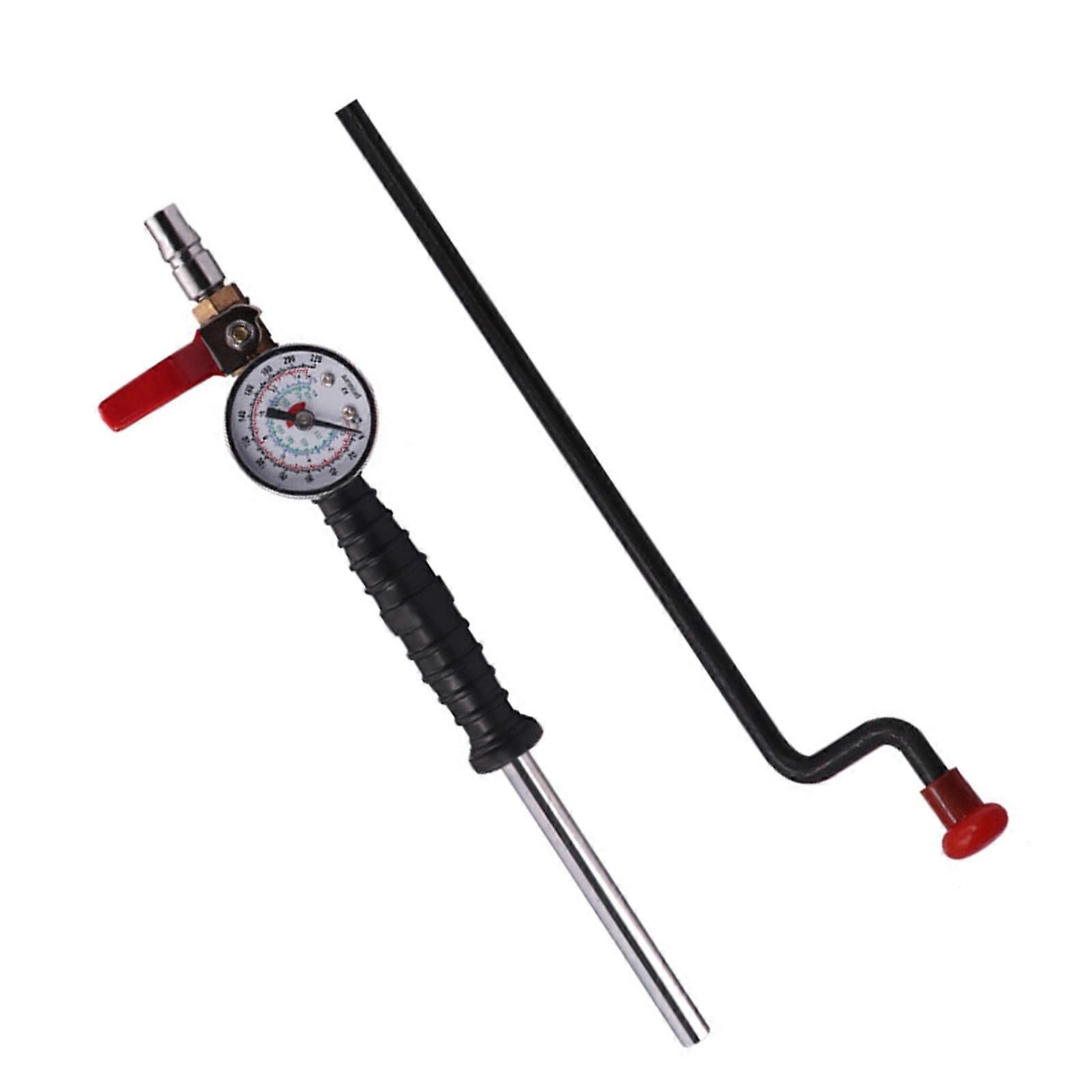 Automotive Tire Inflator Gauge with Digital Display Tire Pressure Tool for Accurate Pressure Control And Maintenance Multicolor