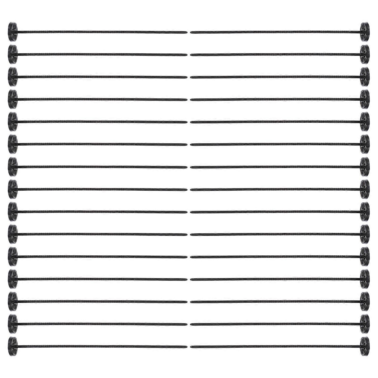 30pcs Practical Needle Free Plastic Buttons for Non Sewing Fixation