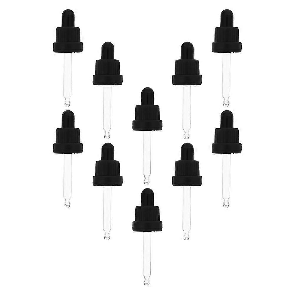 Oil Jars With Dropper Essential Oil Bottle Set Glass Tip Dropper Safe and Reliable 10 Sets