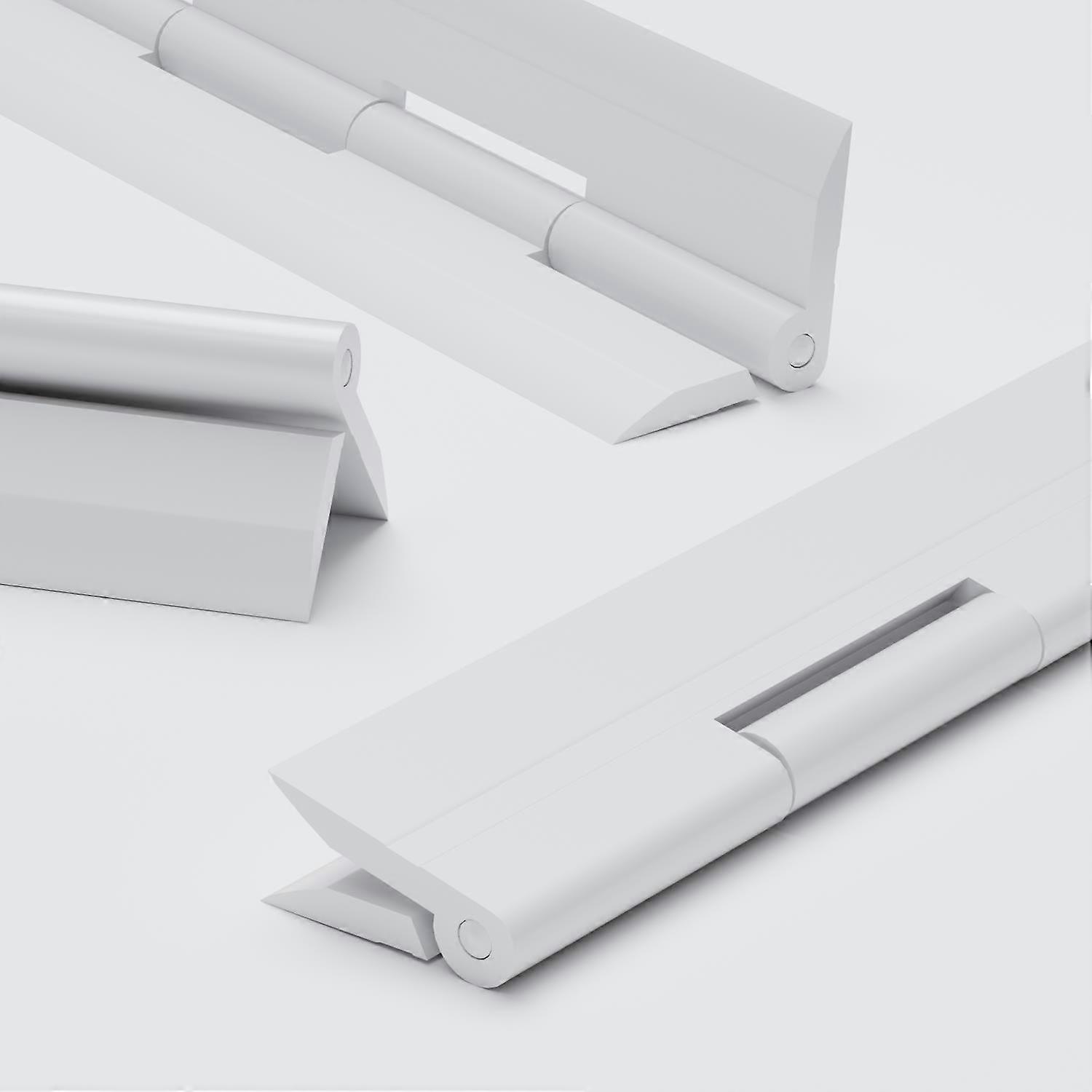 3x White, Acrylic Hinges, 200mm, Plastic Piano Hinges