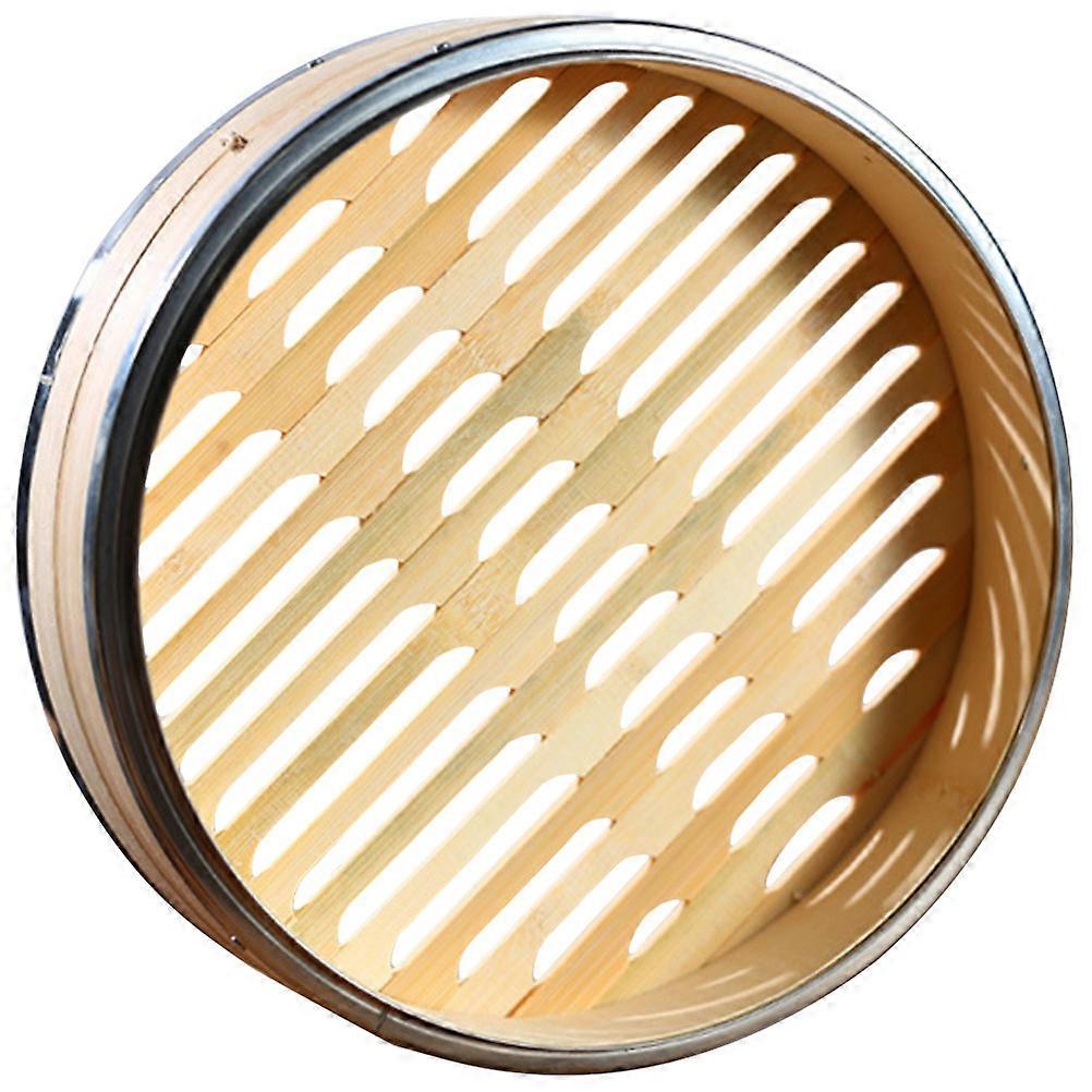 Light Yellow Bamboo Steamer for Kitchen Accessories Synthesis Material Large Size for Food Storage