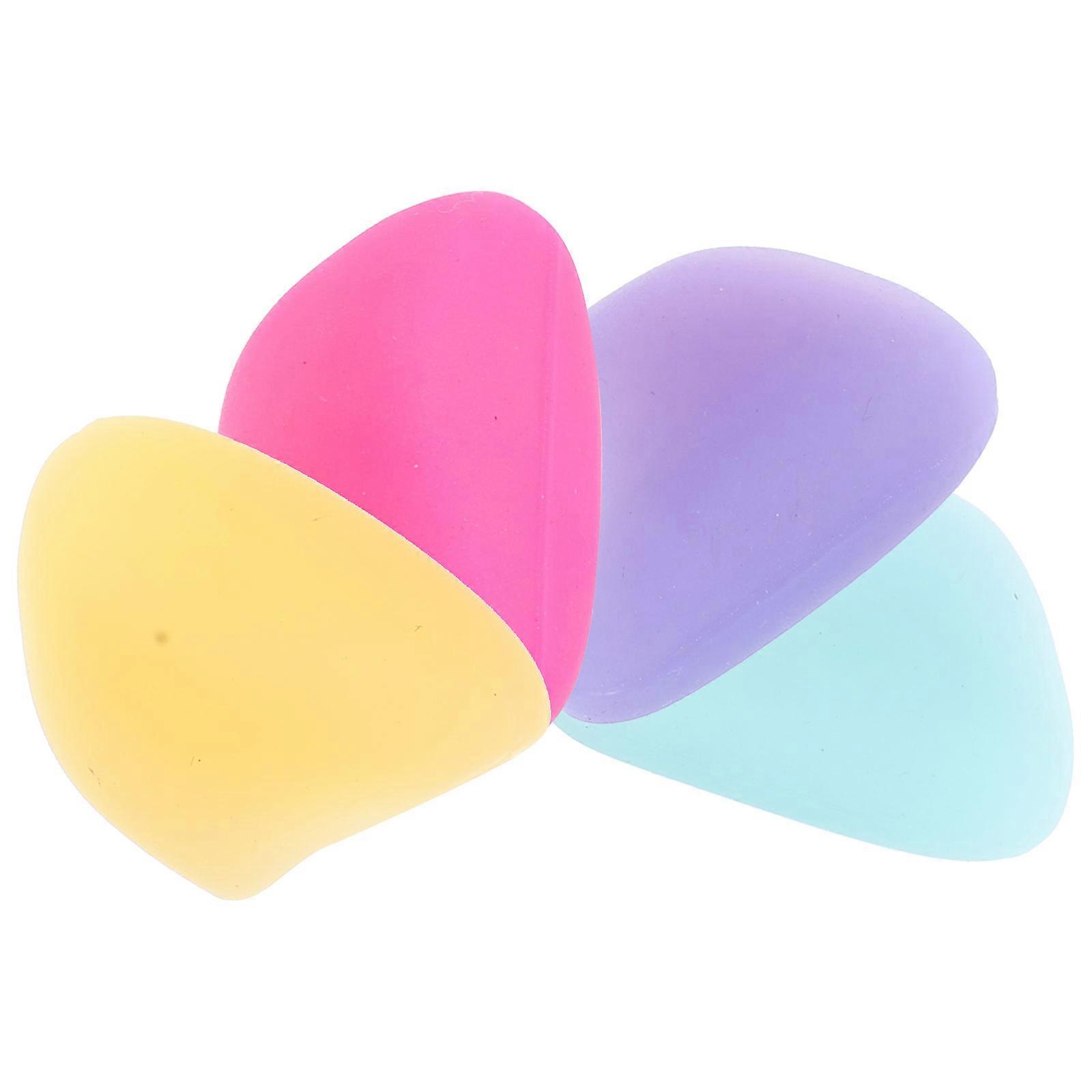 Flute Finger Covers 4Pcs Silicone Protectors For Musicians Comfortable Use Assorted Color Pressure Distribution