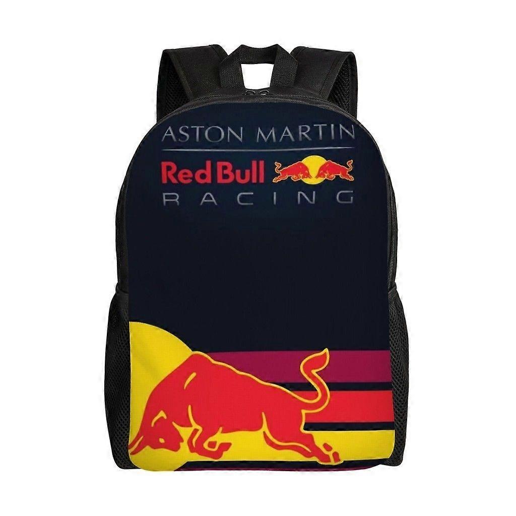 Red Bull School Bag Cartoon Backpack Fashion Boys Bag Student Schoolbag Travel Backpack-hjka259