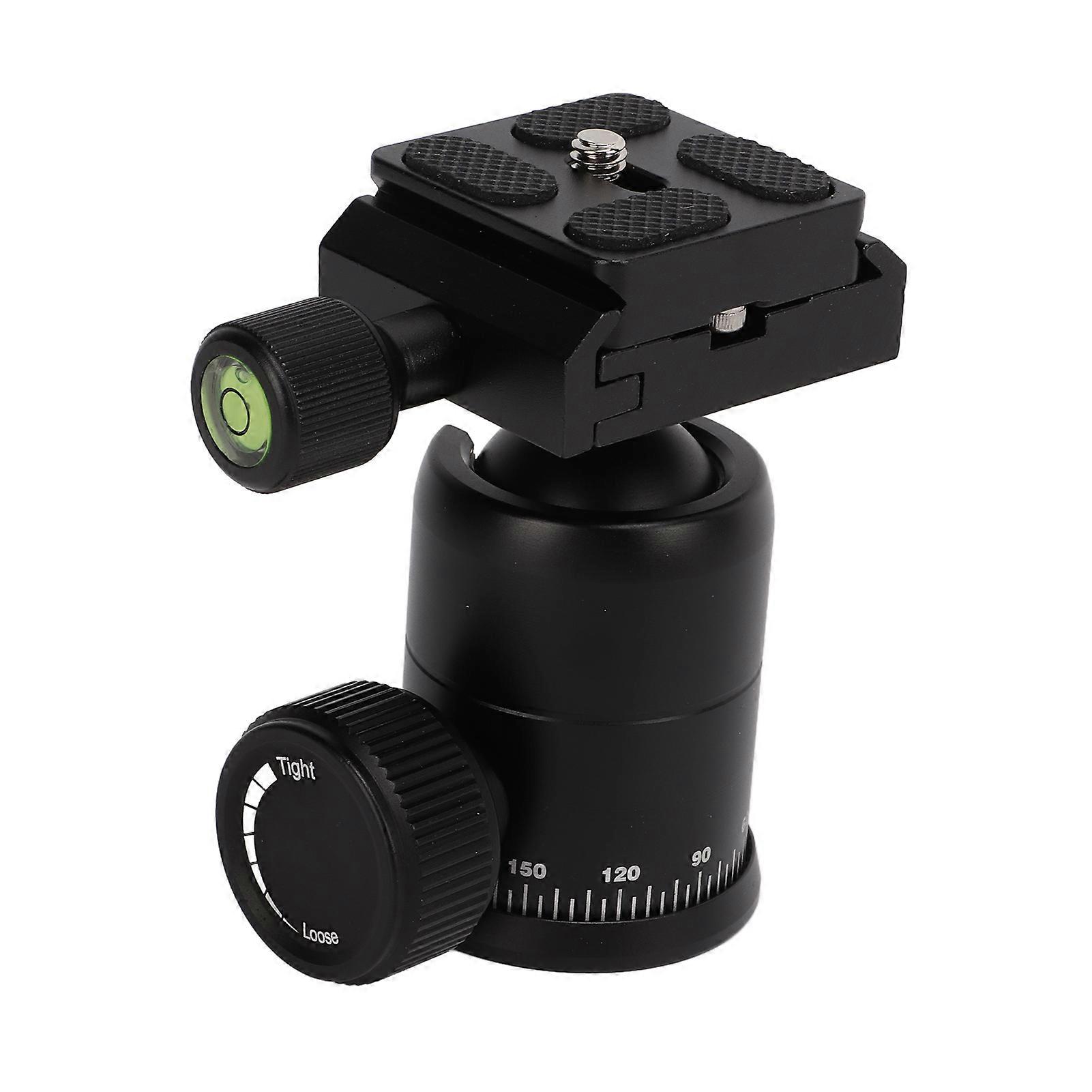 Mini Tripod Ball Head 360° Rotating Panoramic Ball Head with 1/4 Inch Screw for SLR Camera Camcorder