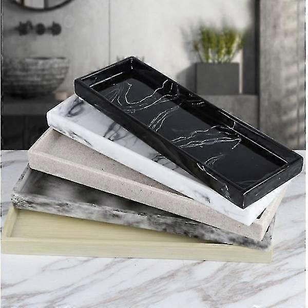 北欧模造大理石樹脂トレイバスルーム収納