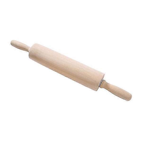 43cm beech rolling pin beige