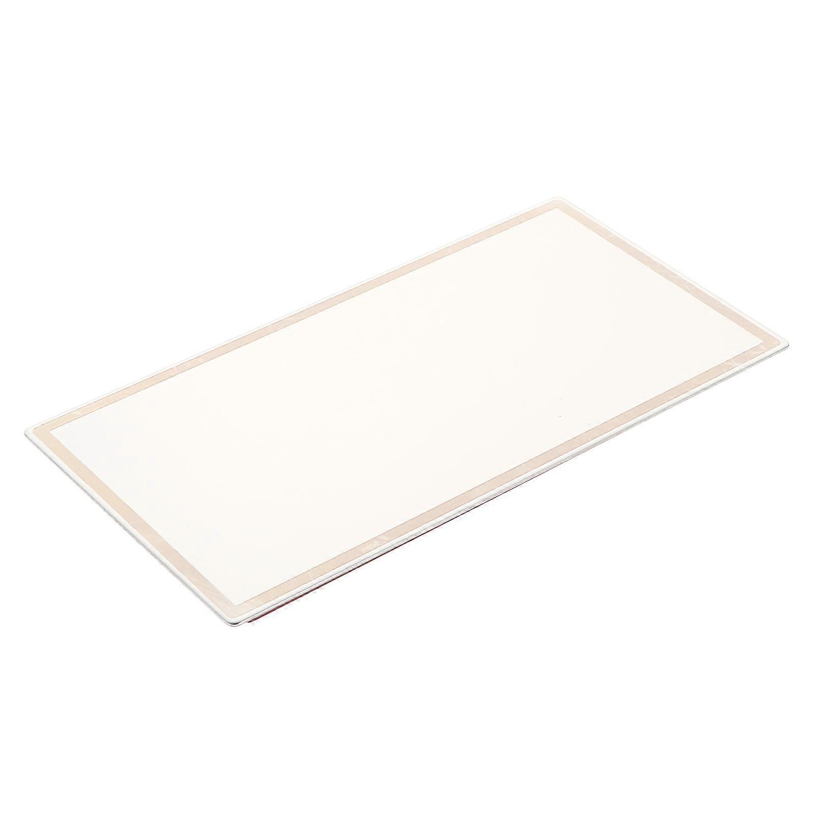 White Visor Mirror for Makeup with Premium Plastic Material and Clear Imaging