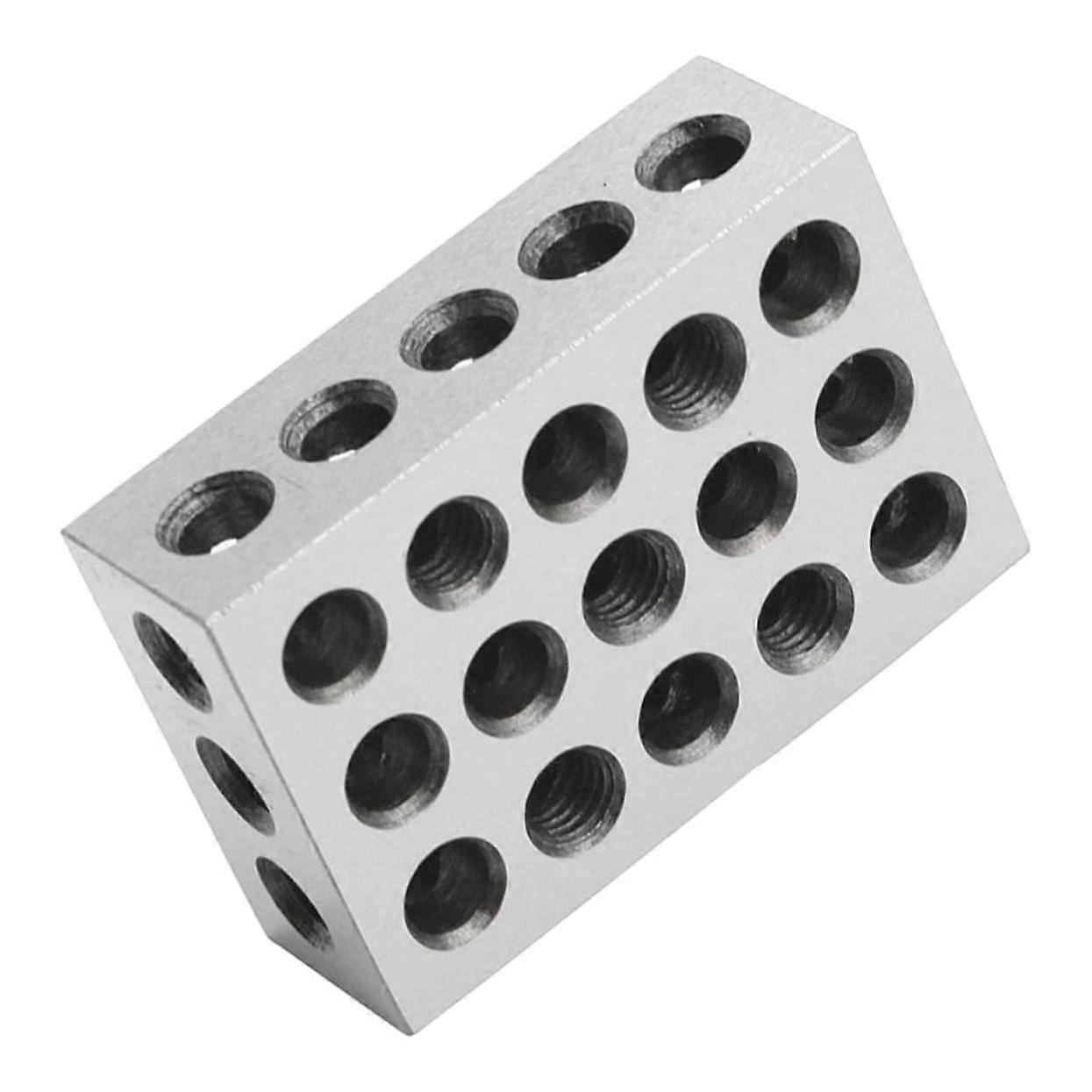 23 Hole Metric Parallel Pad Block Milling Machine Flat Contours Vise Pad for Durable Use