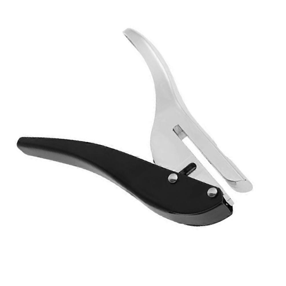 Black Zinc Alloy Single Hole Punch for Making 3MM Holes in Papers and Cards Ideal for Home Office School Art Projects