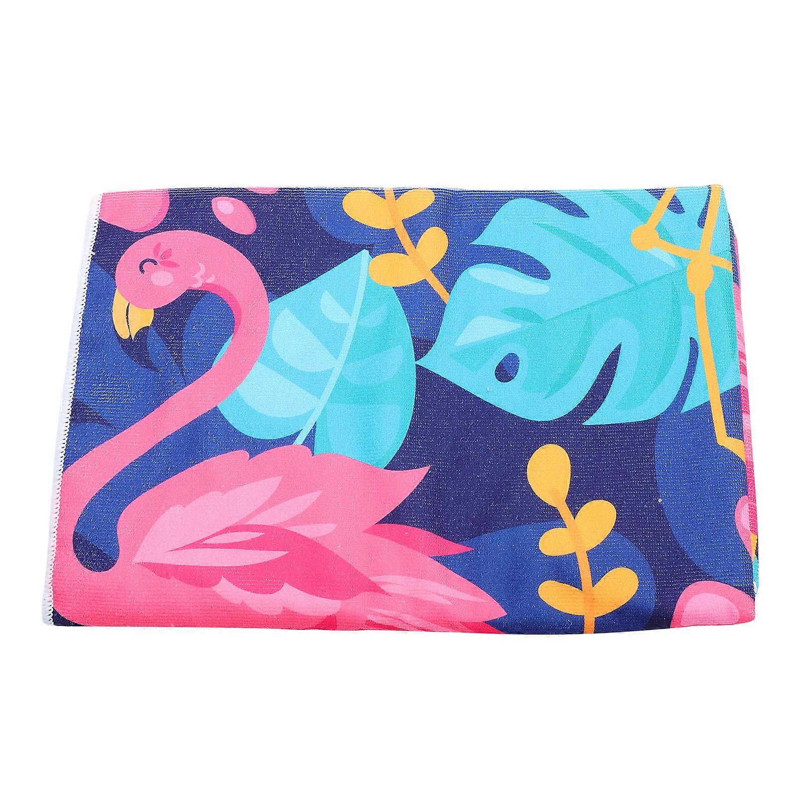 Quick Dry Microfiber Beach Towel Portable Bath Towel For Outdoor Activities Assorted Color 1Pcs